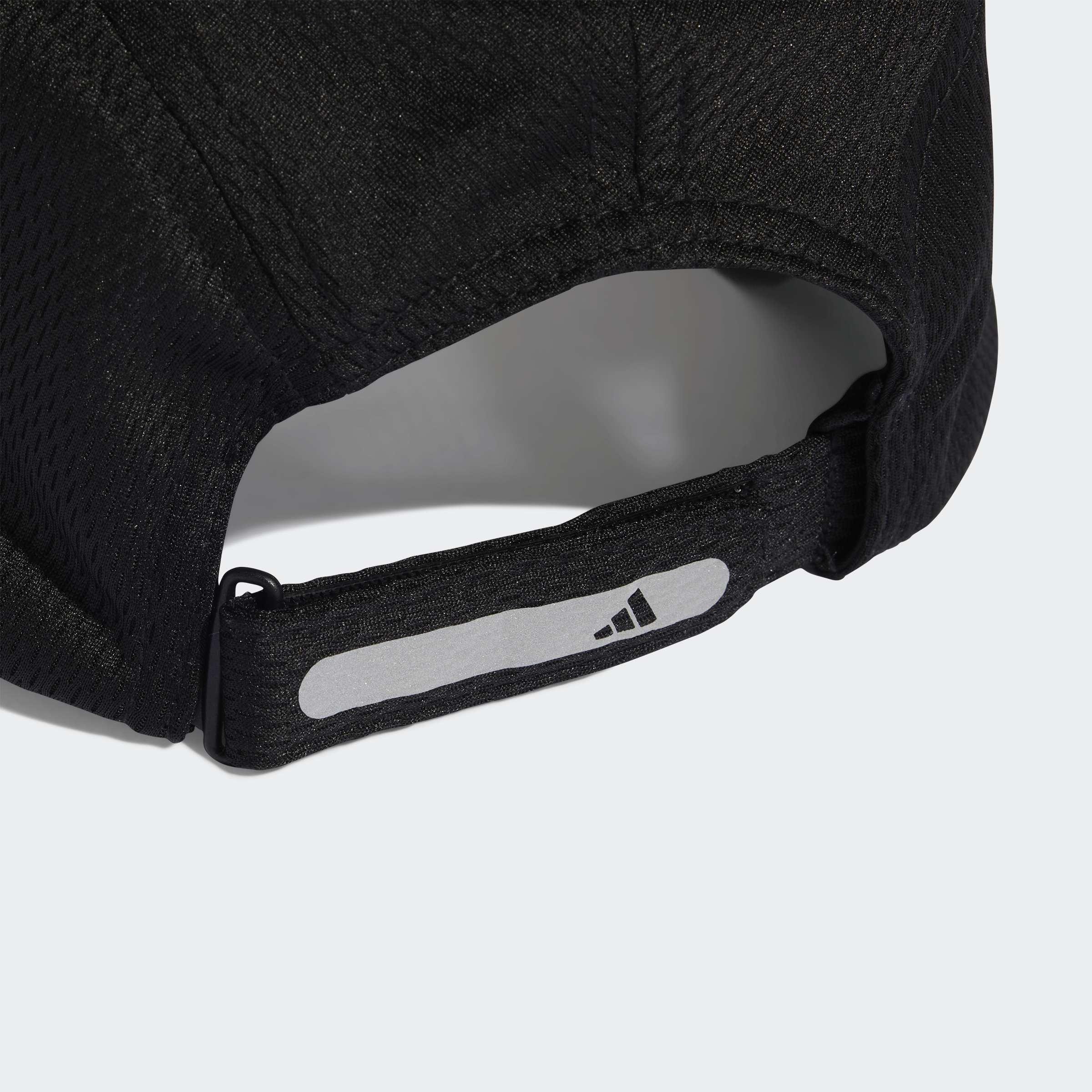 Unisex Running Mesh 4 Panel Cap Climacool, Black, A701_ONE, large image number 2