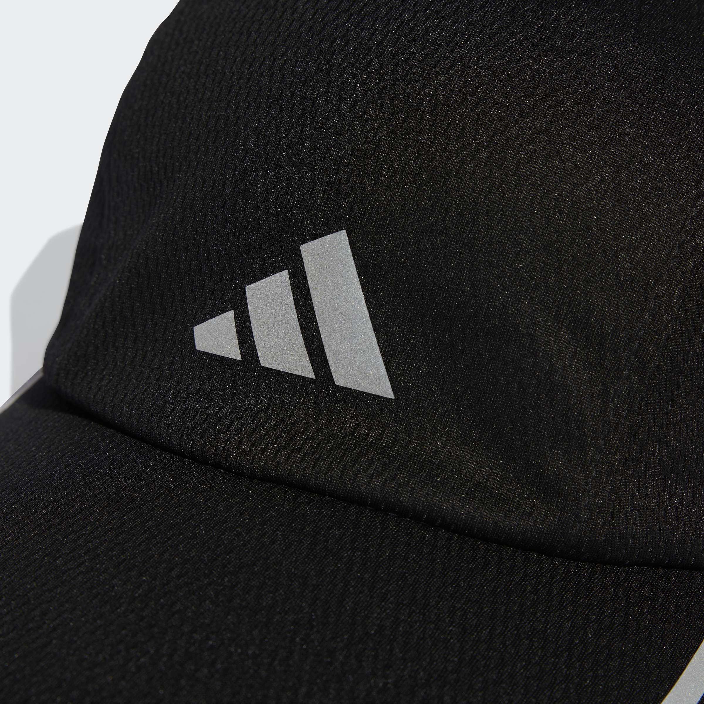 Unisex Running Mesh 4 Panel Cap Climacool, Black, A701_ONE, large image number 3