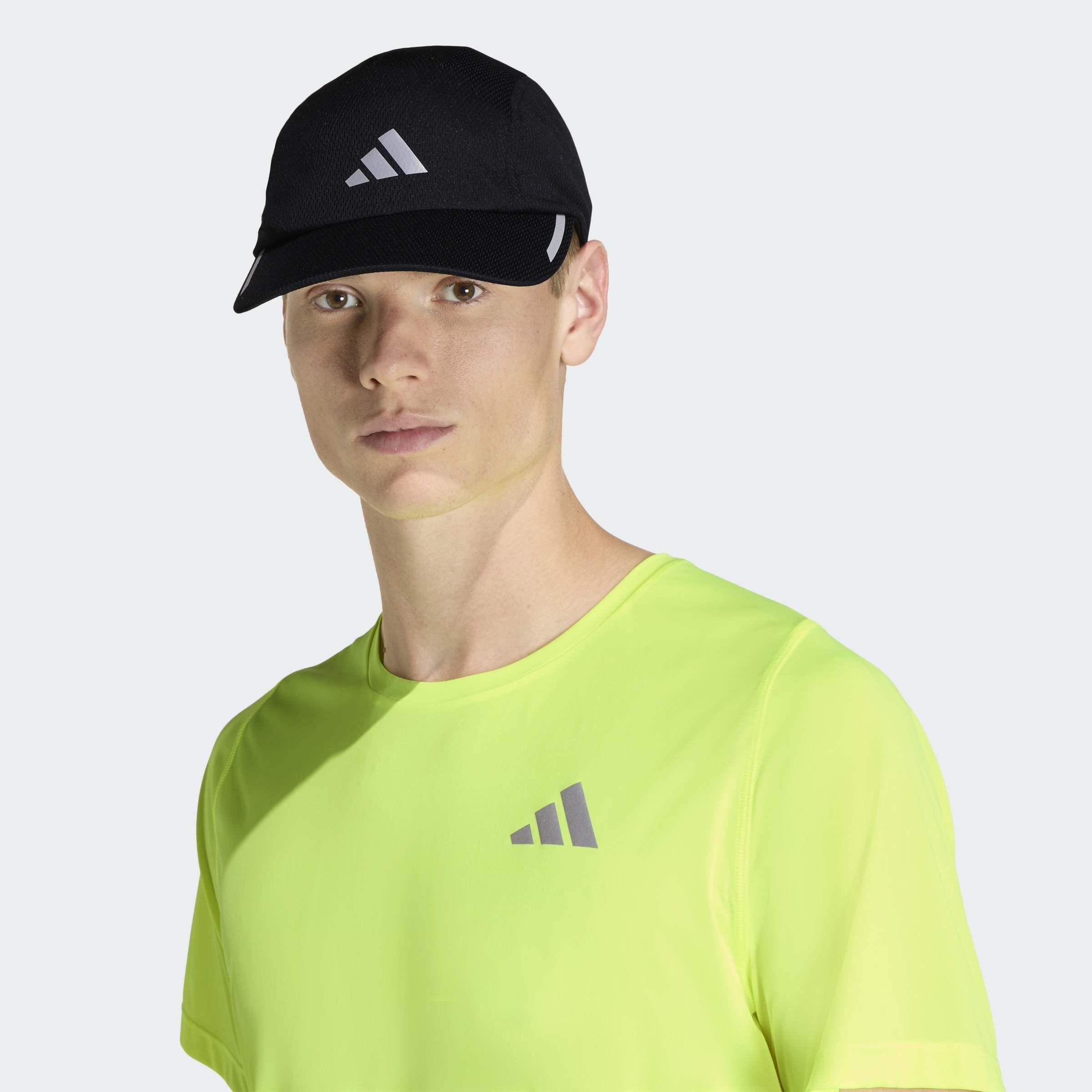Unisex Running Mesh 4 Panel Cap Climacool, Black, A701_ONE, large image number 5