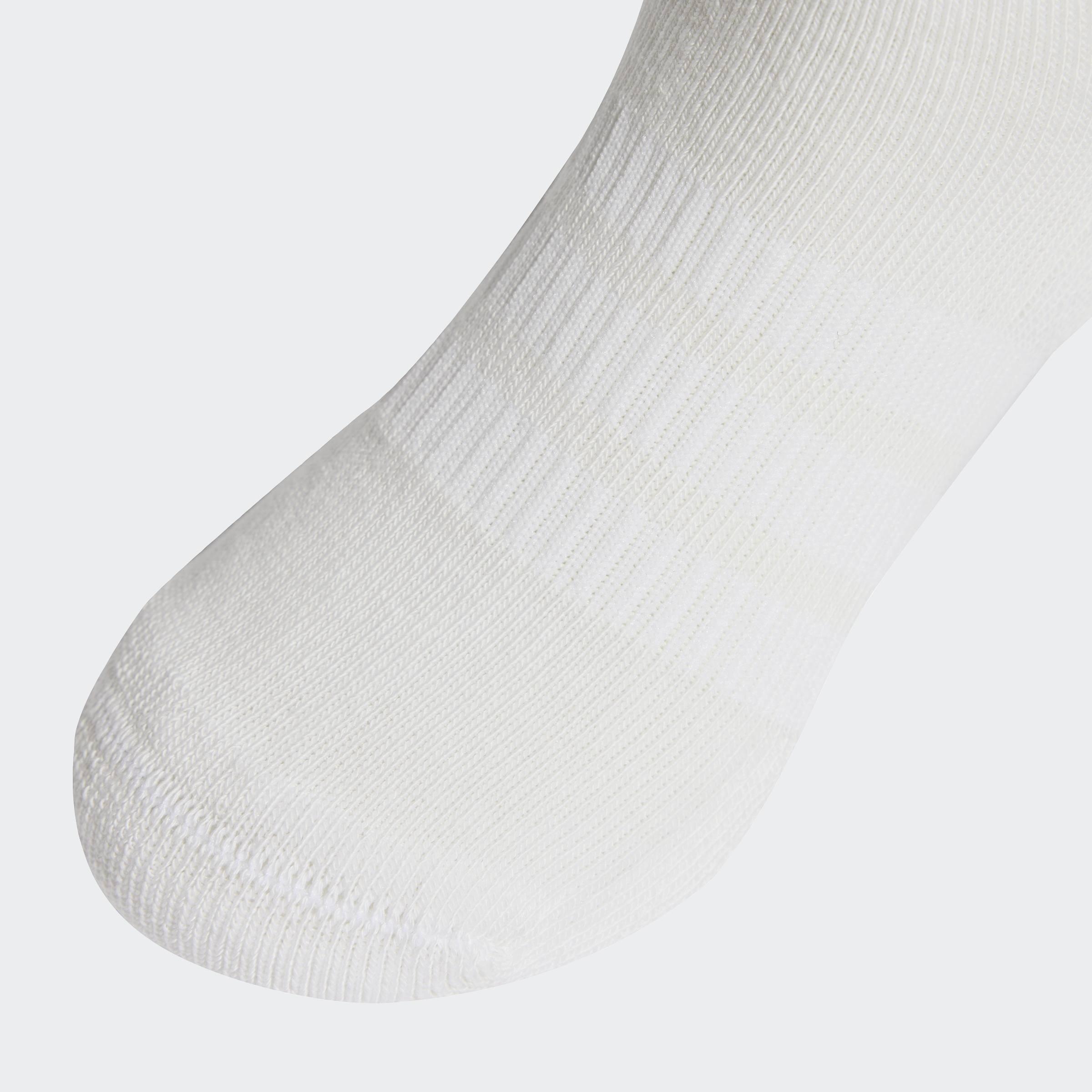 Kids Unisex Cushioned Sportswear Ankle Socks 3 Pair Pack, White, A701_ONE, large image number 2