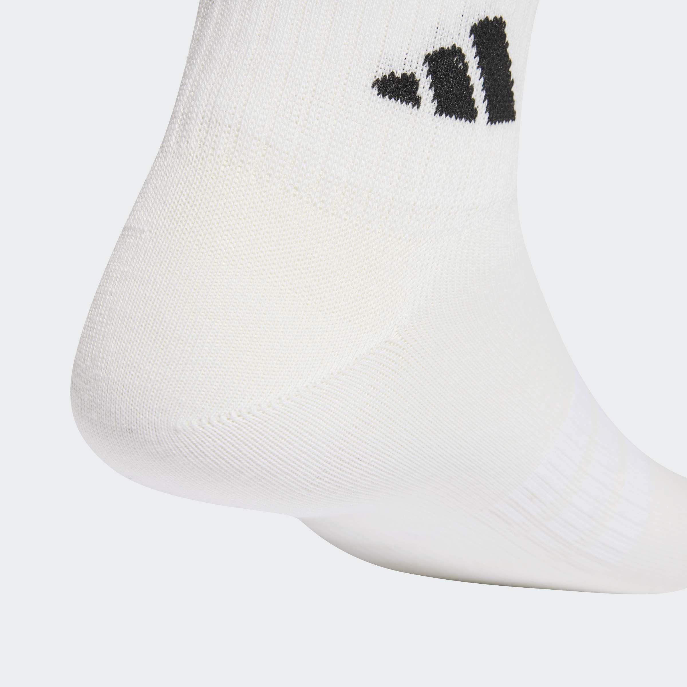 Unisex Thin&Light Sportswear Ankle Socks - 3 Pair Pack, White, A701_ONE, large image number 4