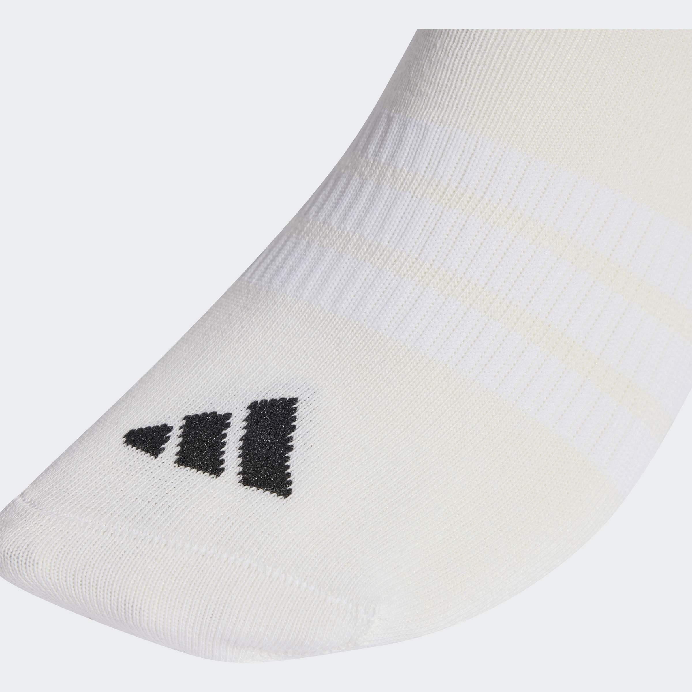 Unisex Thin&Light Essentials Low Cut Socks - 3 Pair Pack, White, A701_ONE, large image number 2