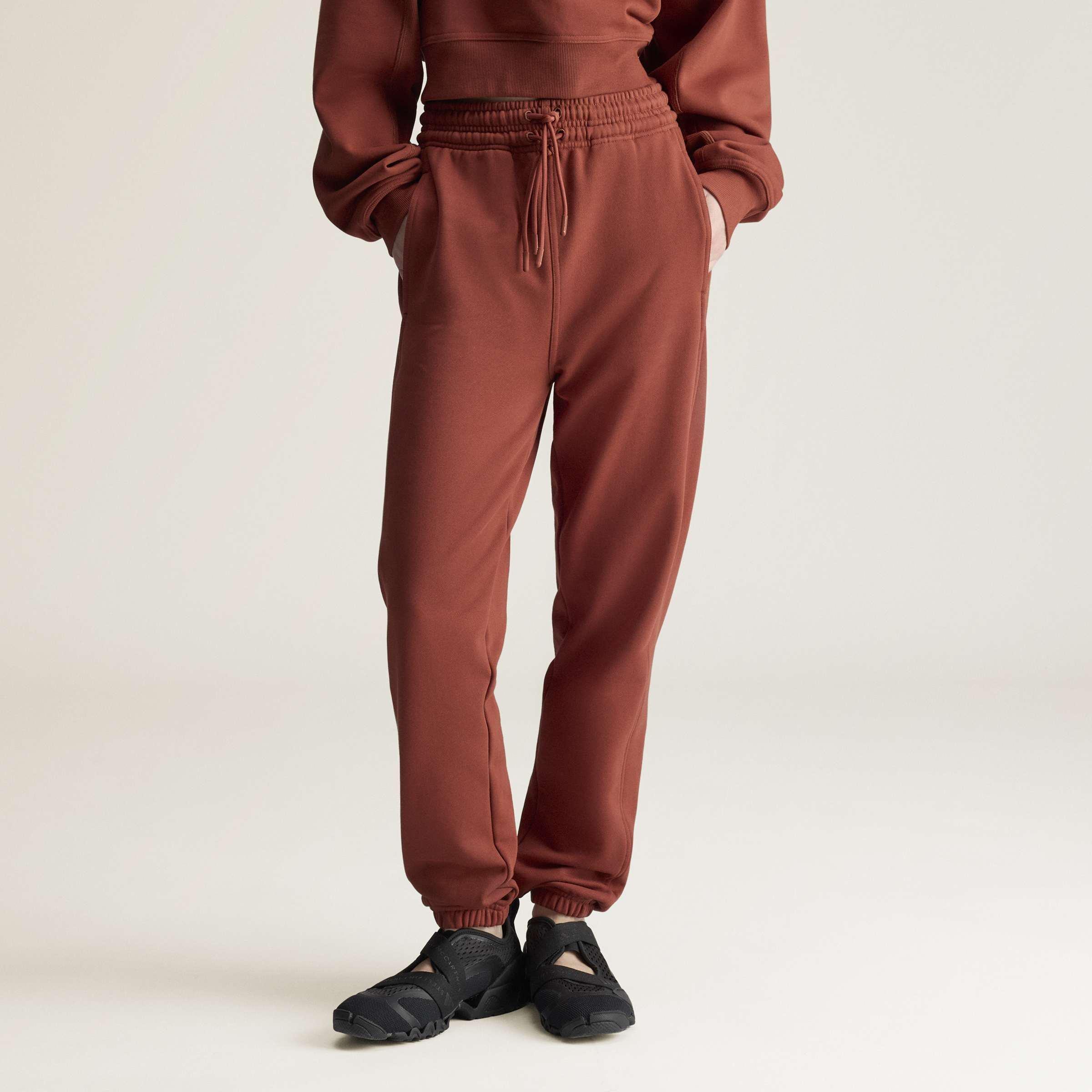 adidas by Stella McCartney Regular Sweat Joggers, Brown, A701_ONE, large image number 4