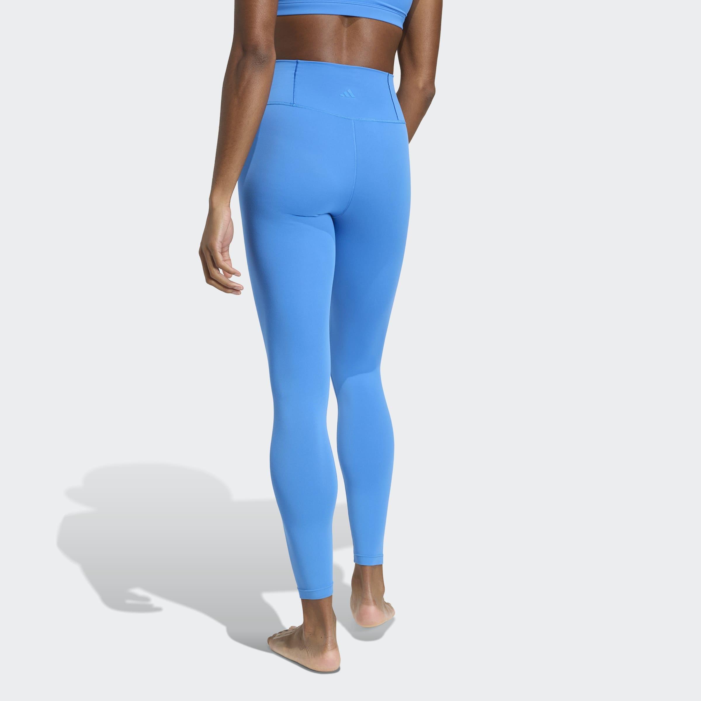 Adidas All Me 7/8 Leggings, Blue, A701_ONE, large image number 0