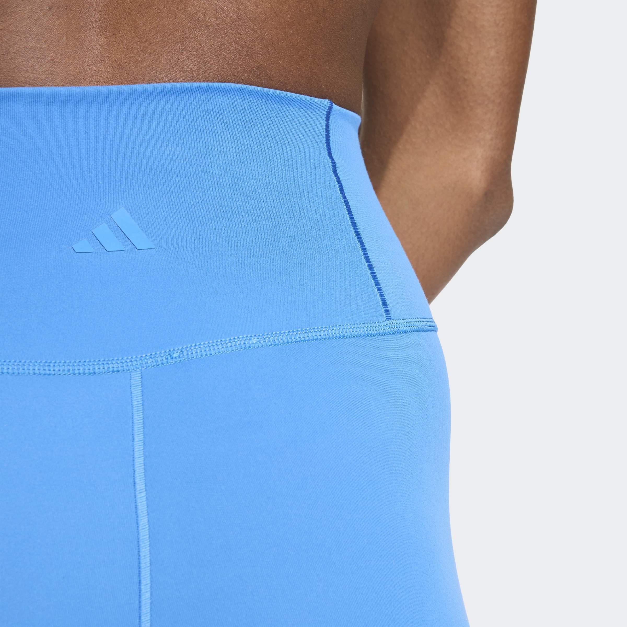 Adidas All Me 7/8 Leggings, Blue, A701_ONE, large image number 1