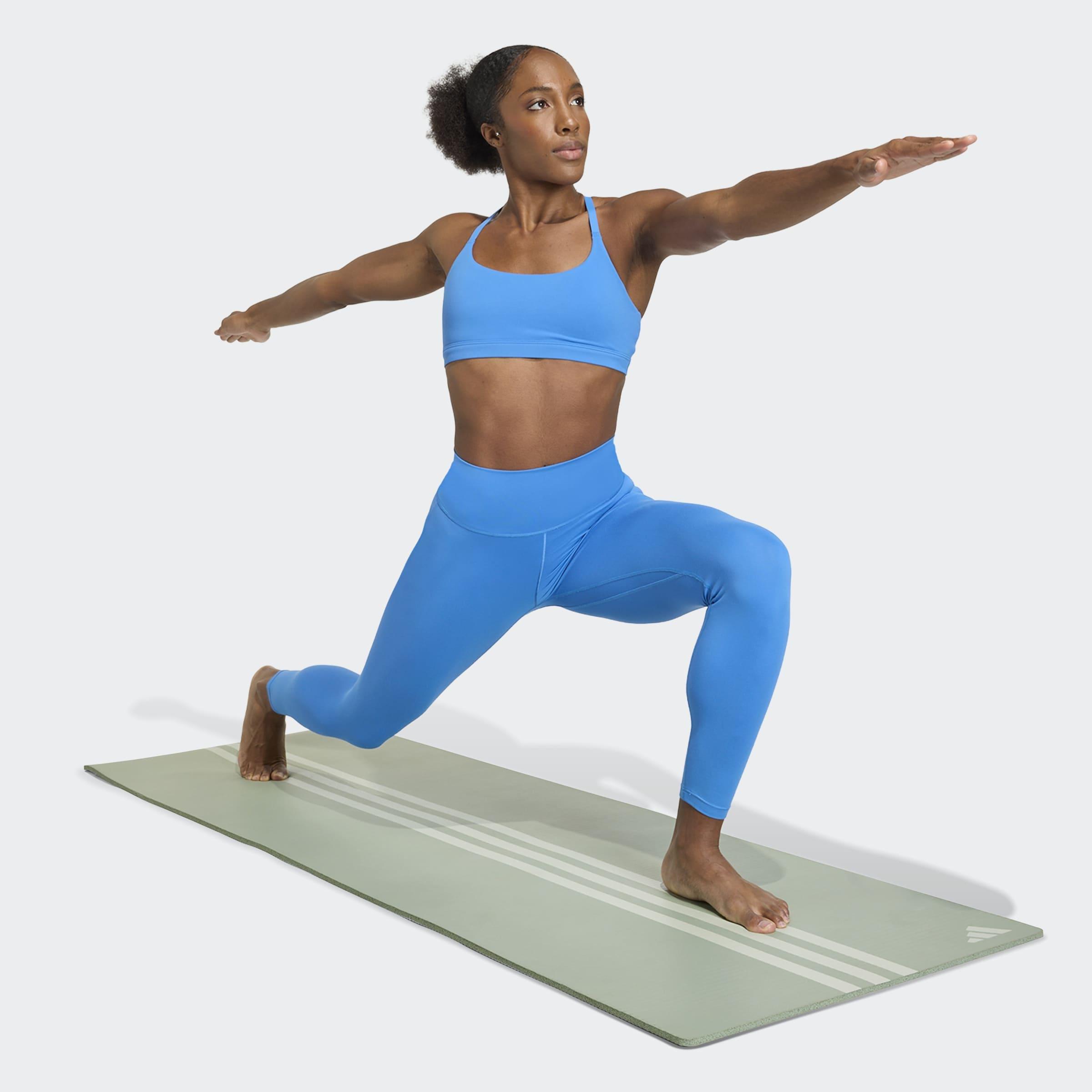 Adidas All Me 7/8 Leggings, Blue, A701_ONE, large image number 4