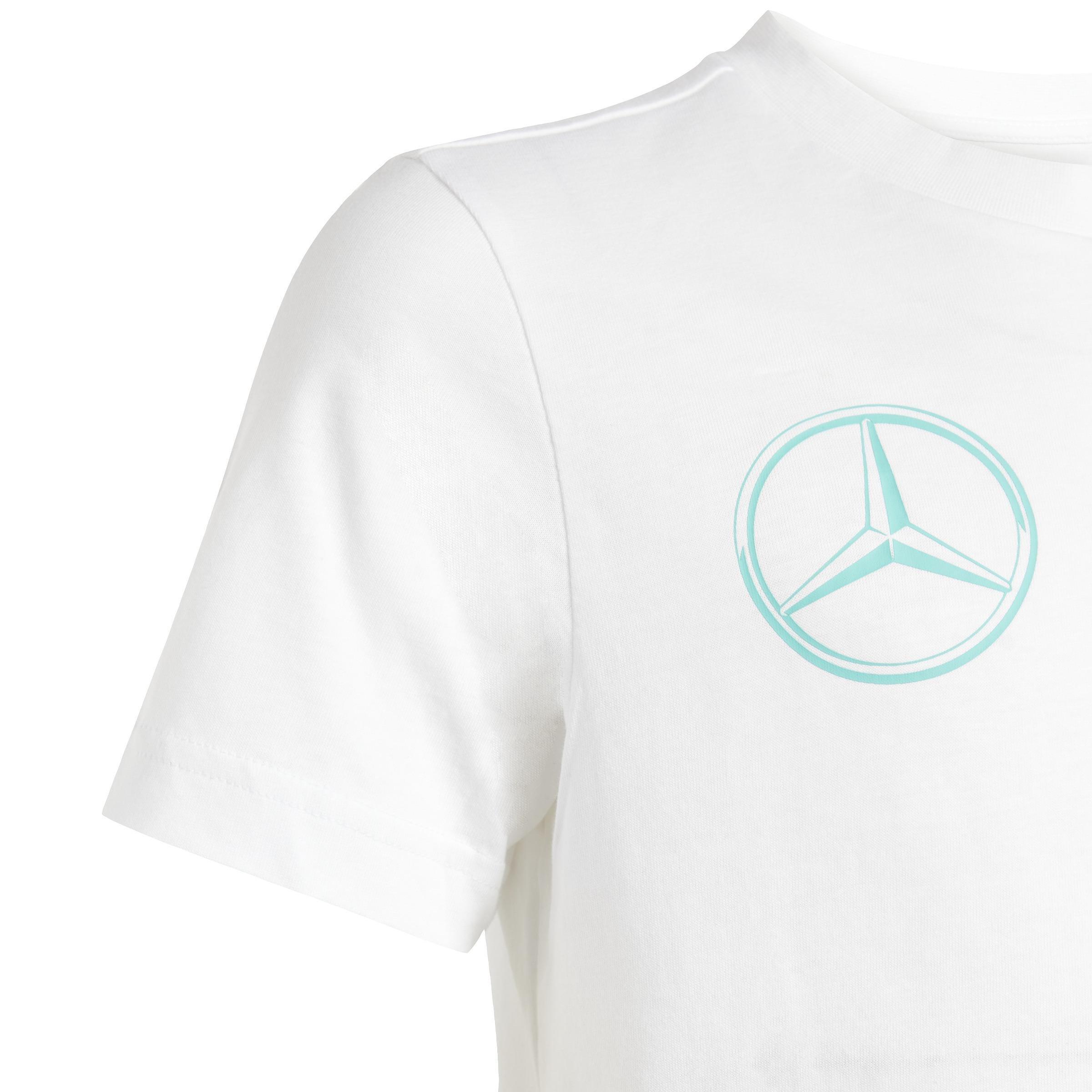 Unisex Kids Mercedes - AMG Petronas Formula One Team DNA Graphic T-Shirt, White, , large image number 2