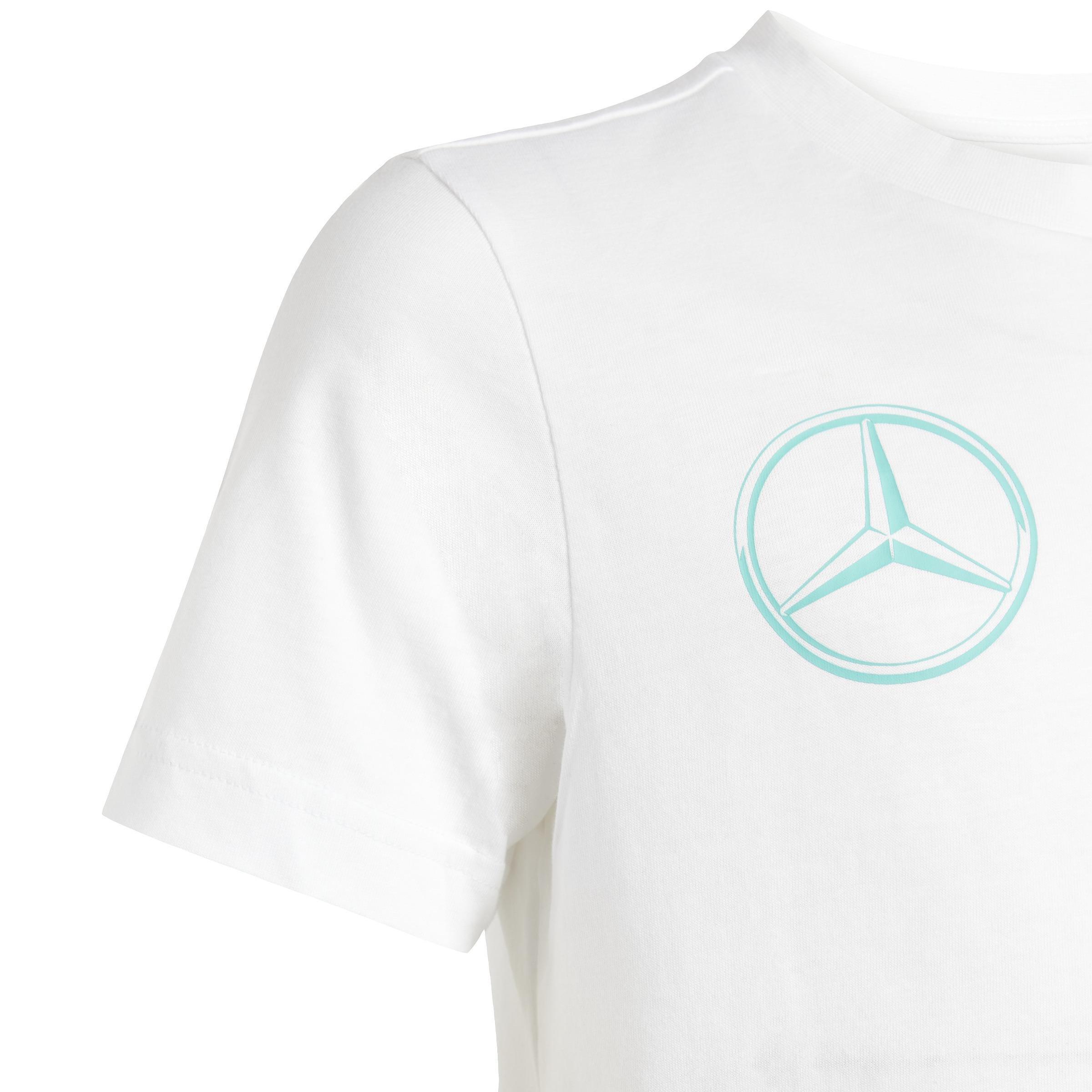 Unisex Mercedes - AMG Petronas Formula One Team DNA Graphic T-Shirt, White, A701_ONE, large image number 2