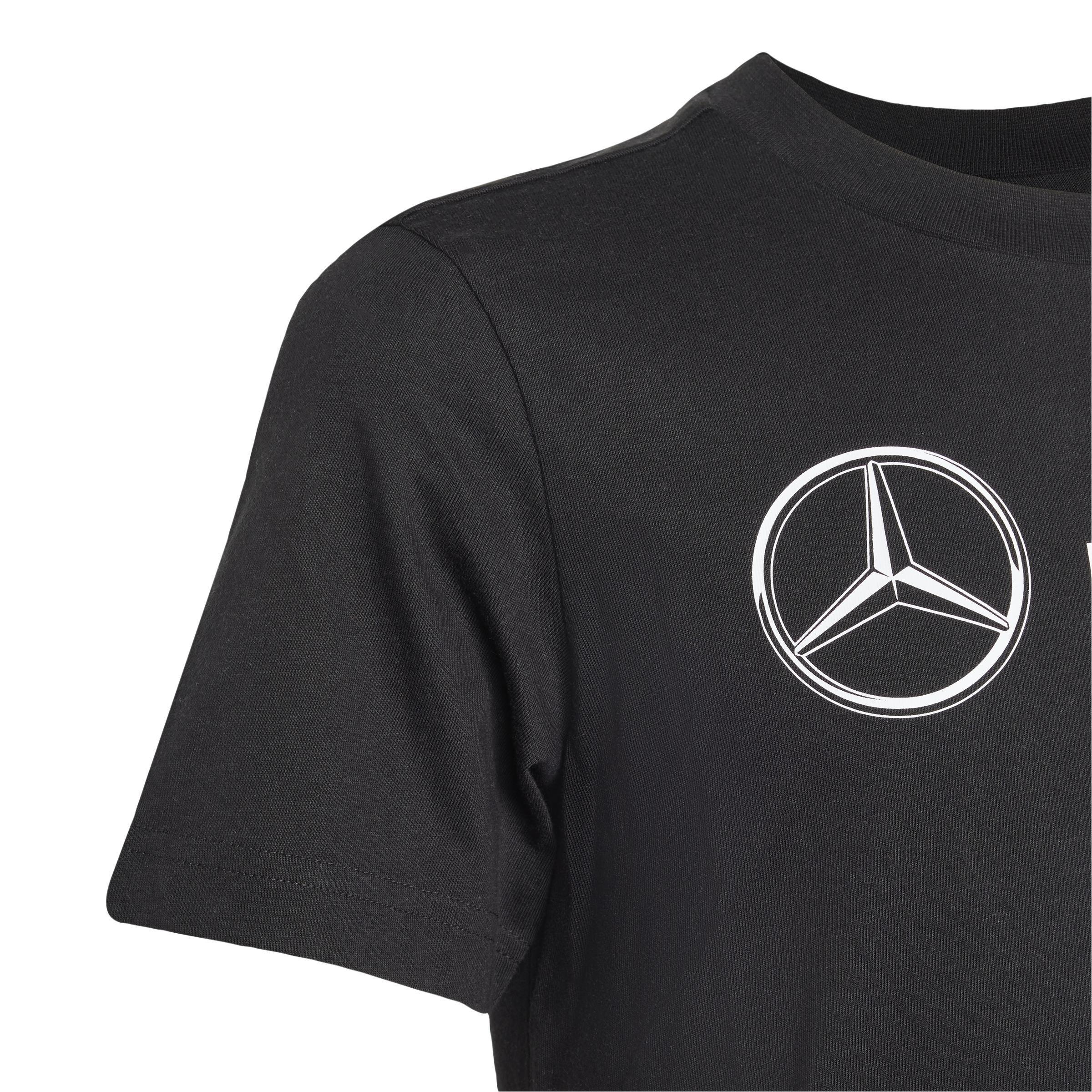 Unisex Kids Mercedes - AMG Petronas Formula One Team DNA Graphic T-Shirt, Black, , large image number 2