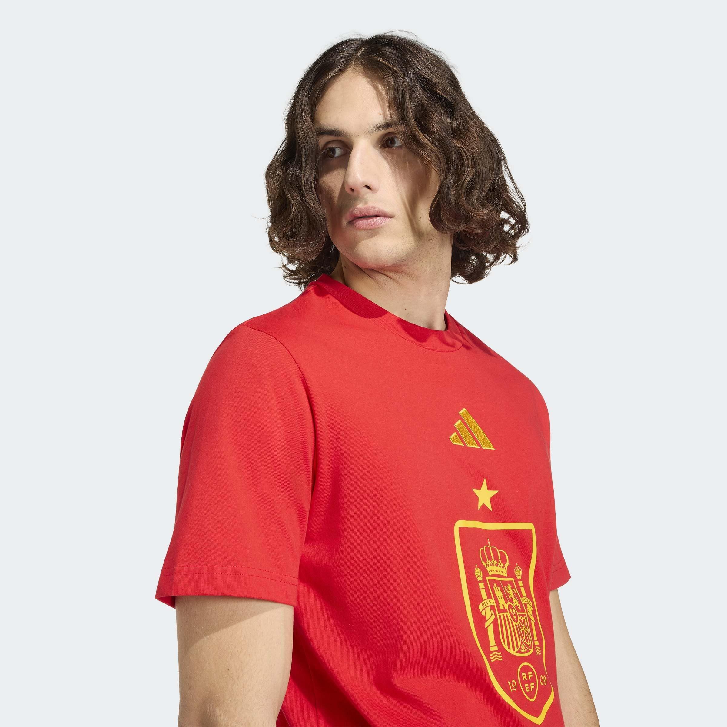 Spain DNA Graphic T-Shirt, Red, A701_ONE, large image number 3