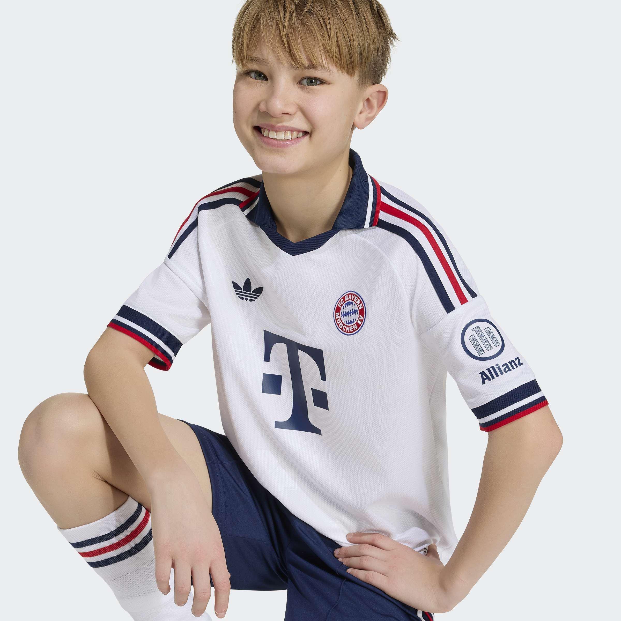 Kids Unisex FC Bayern 26/27 Away Jersey, White, A701_ONE, large image number 5