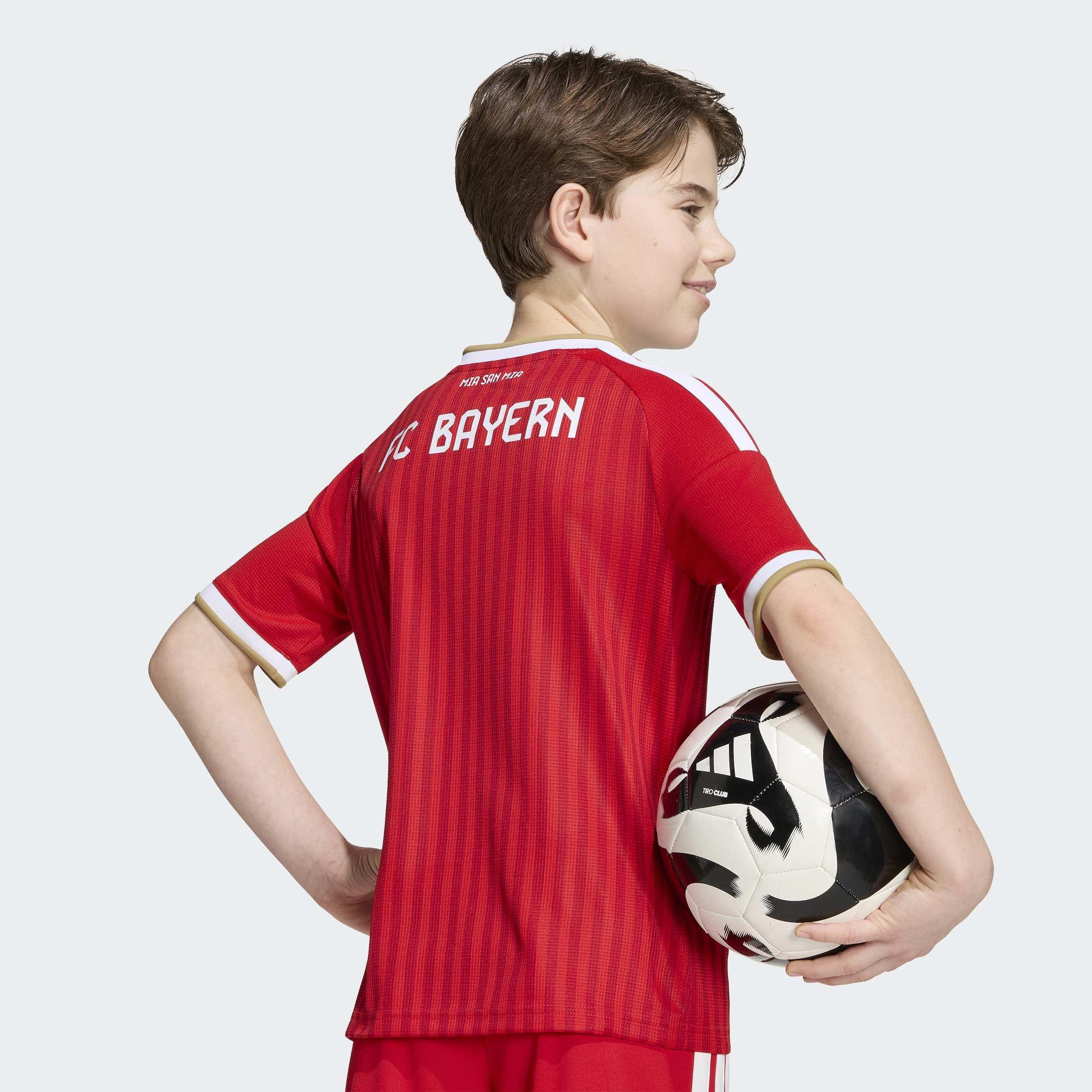 Kids Unisex FC Bayern 26/27 Home Jersey, Red, A701_ONE, large image number 4