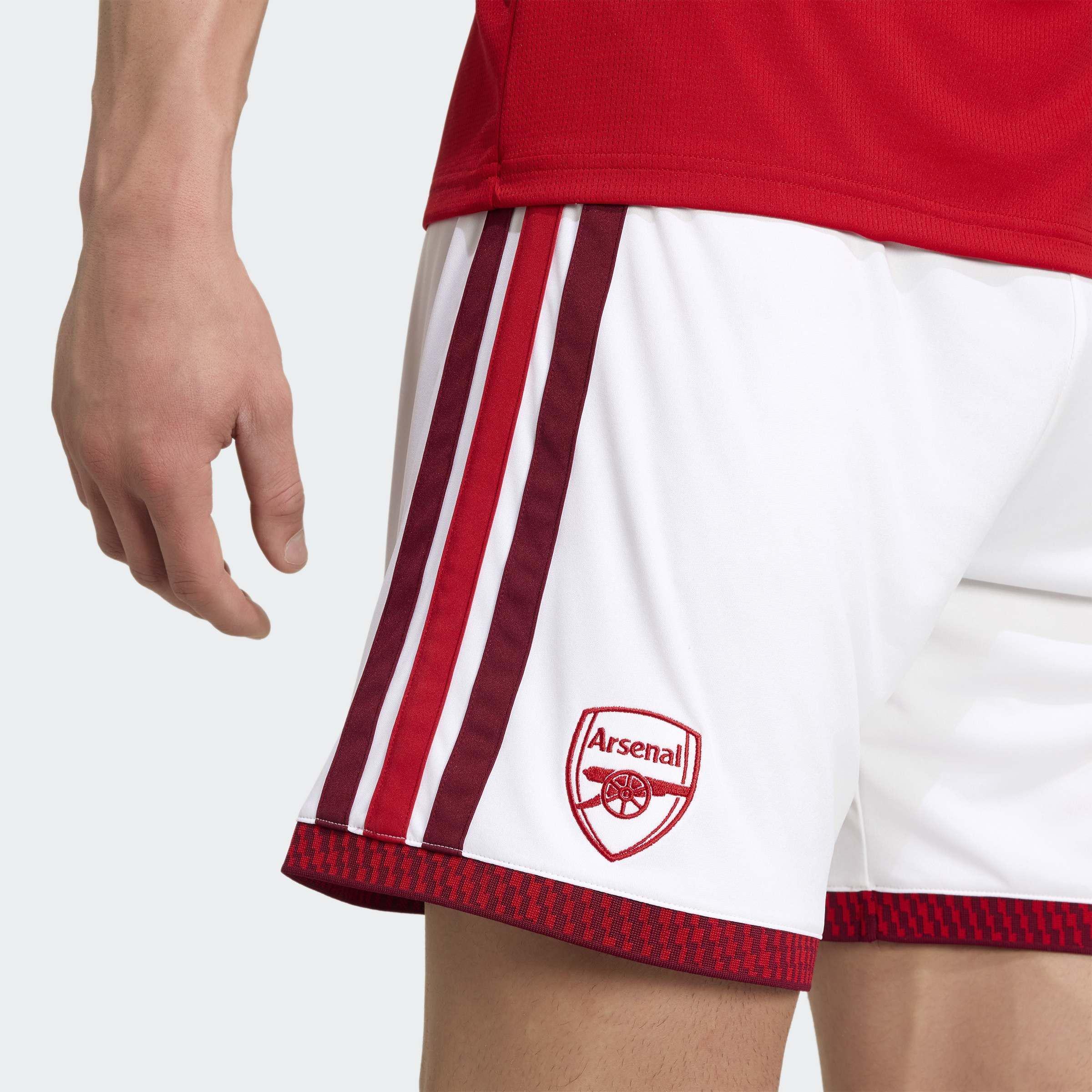 Arsenal FC 26/27 Home Shorts, White, A701_ONE, large image number 2