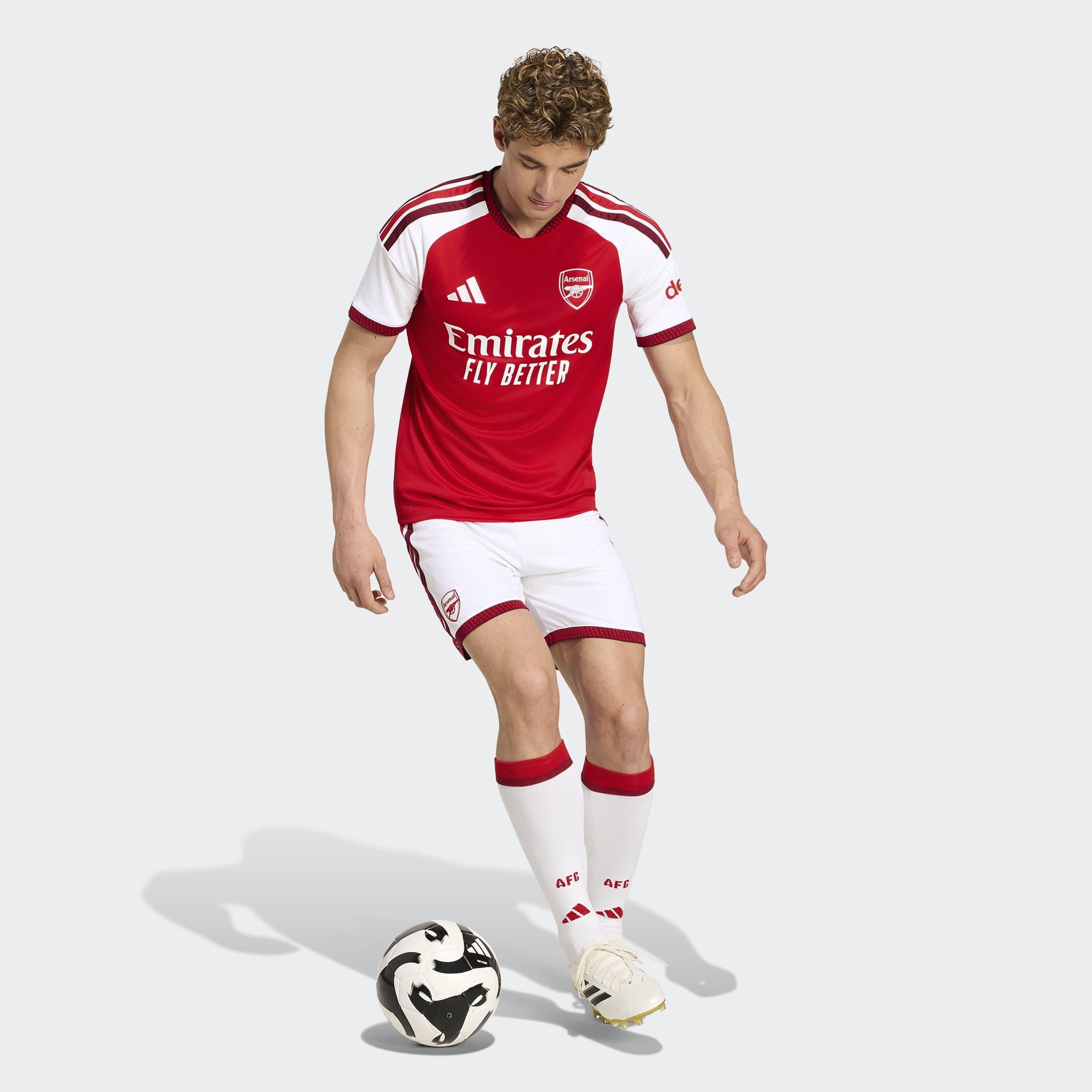 Arsenal FC 26/27 Home Shorts, White, A701_ONE, large image number 5