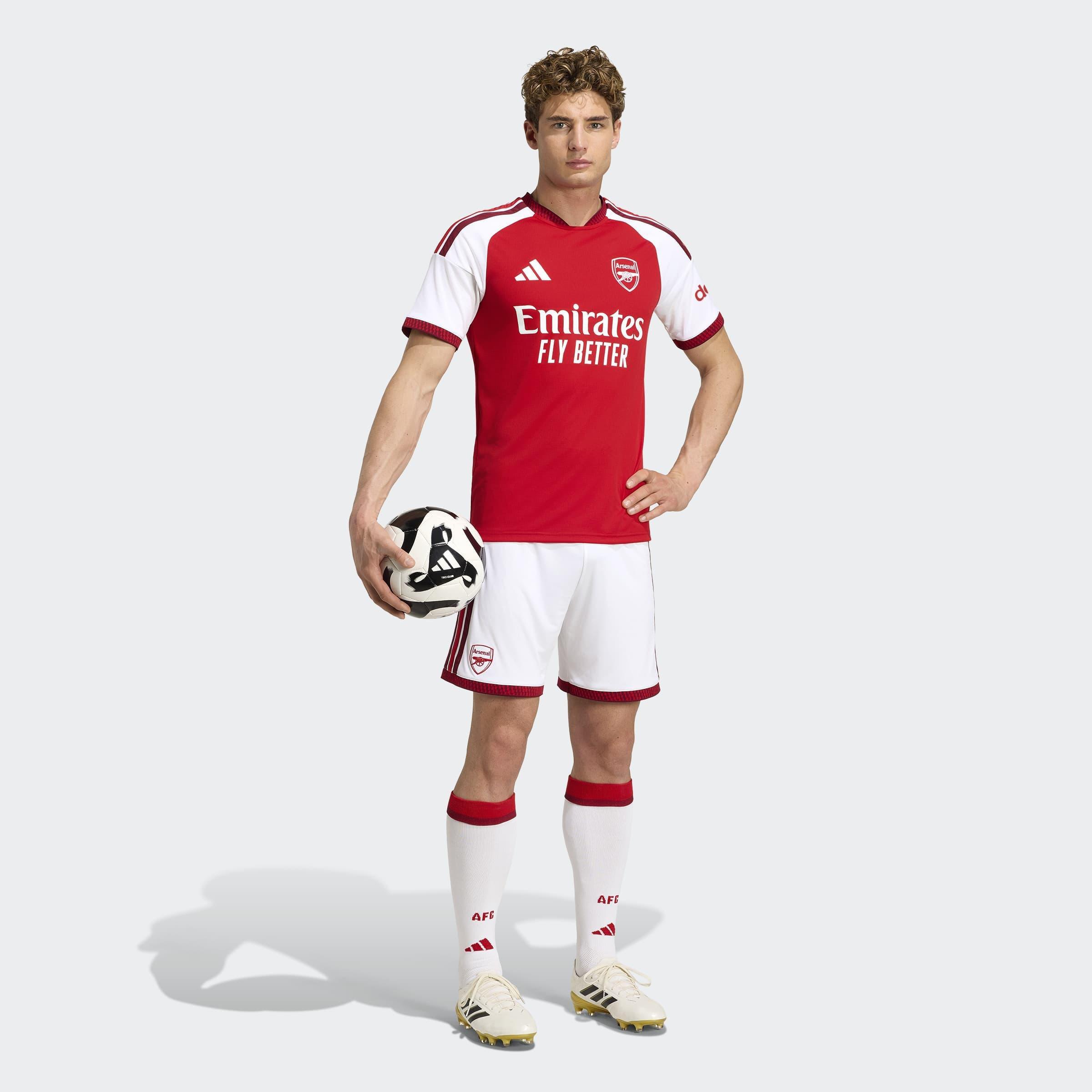 Arsenal FC 26/27 Home Shorts, White, A701_ONE, large image number 6