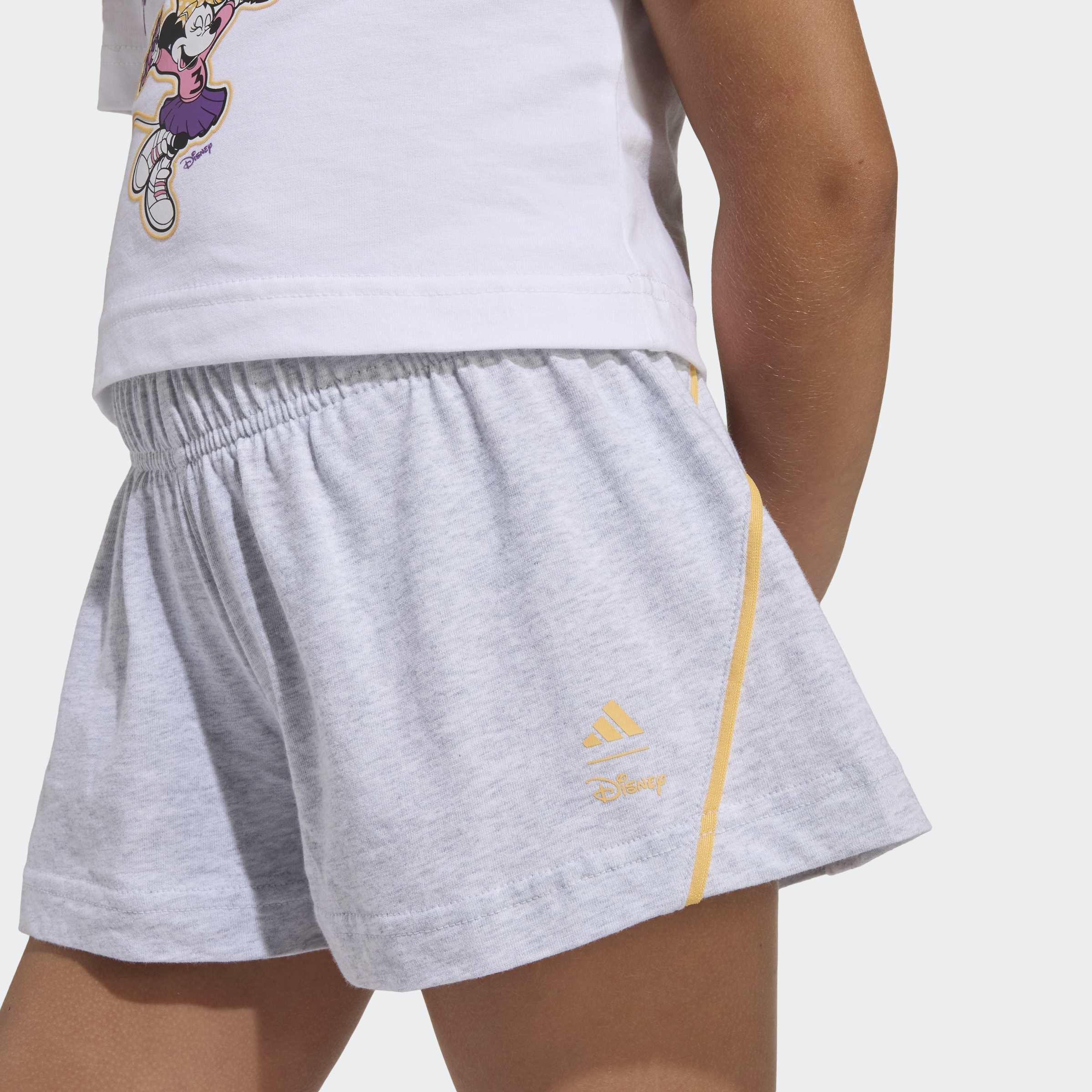 Kids Adidas Disney Minnie Mouse T-Shirt Set, White, A701_ONE, large image number 2