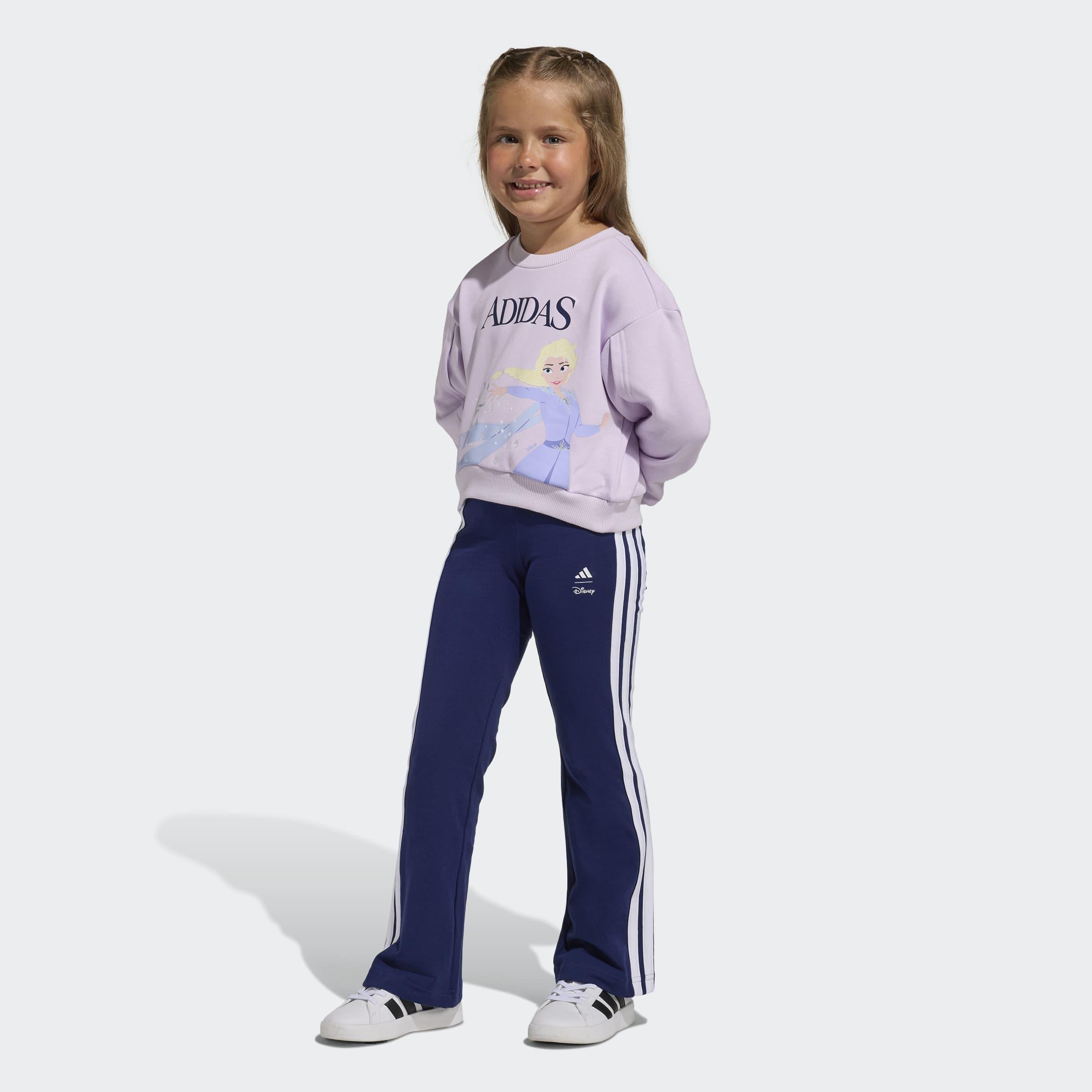 Kids Adidas Disney Frozen Jogger, Purple, A701_ONE, large image number 0