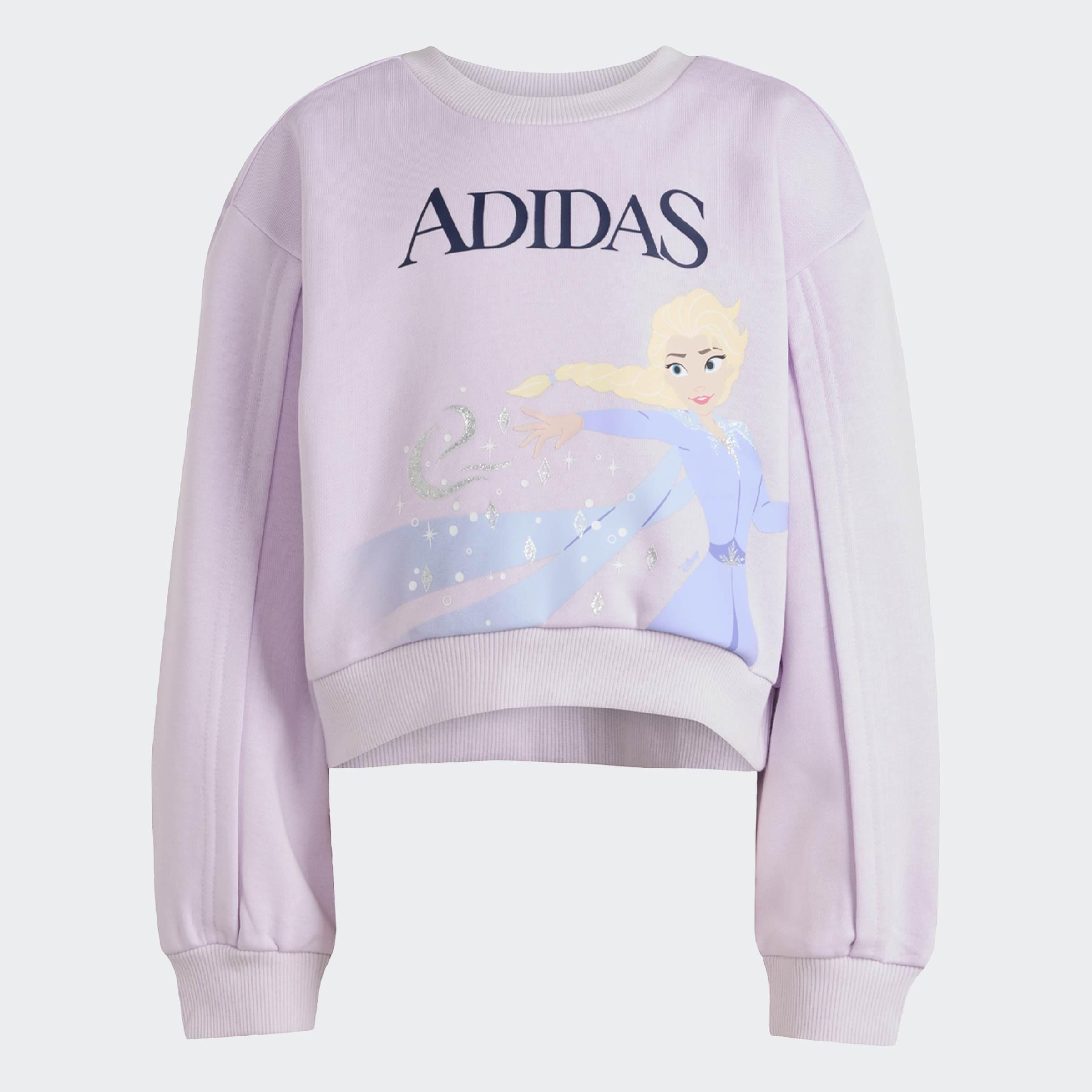 Kids Adidas Disney Frozen Jogger, Purple, A701_ONE, large image number 6