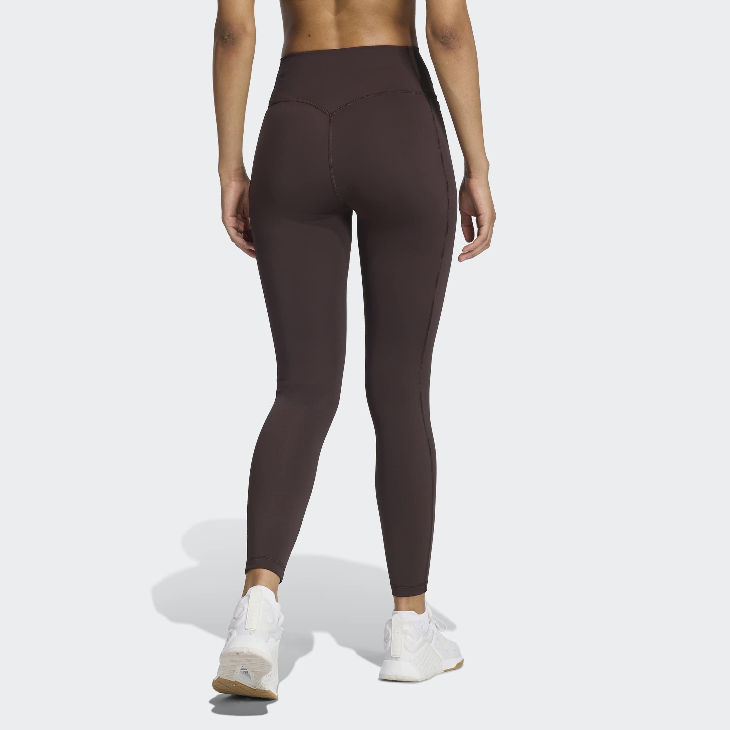Optime Workout 7/8 Leggings, Brown