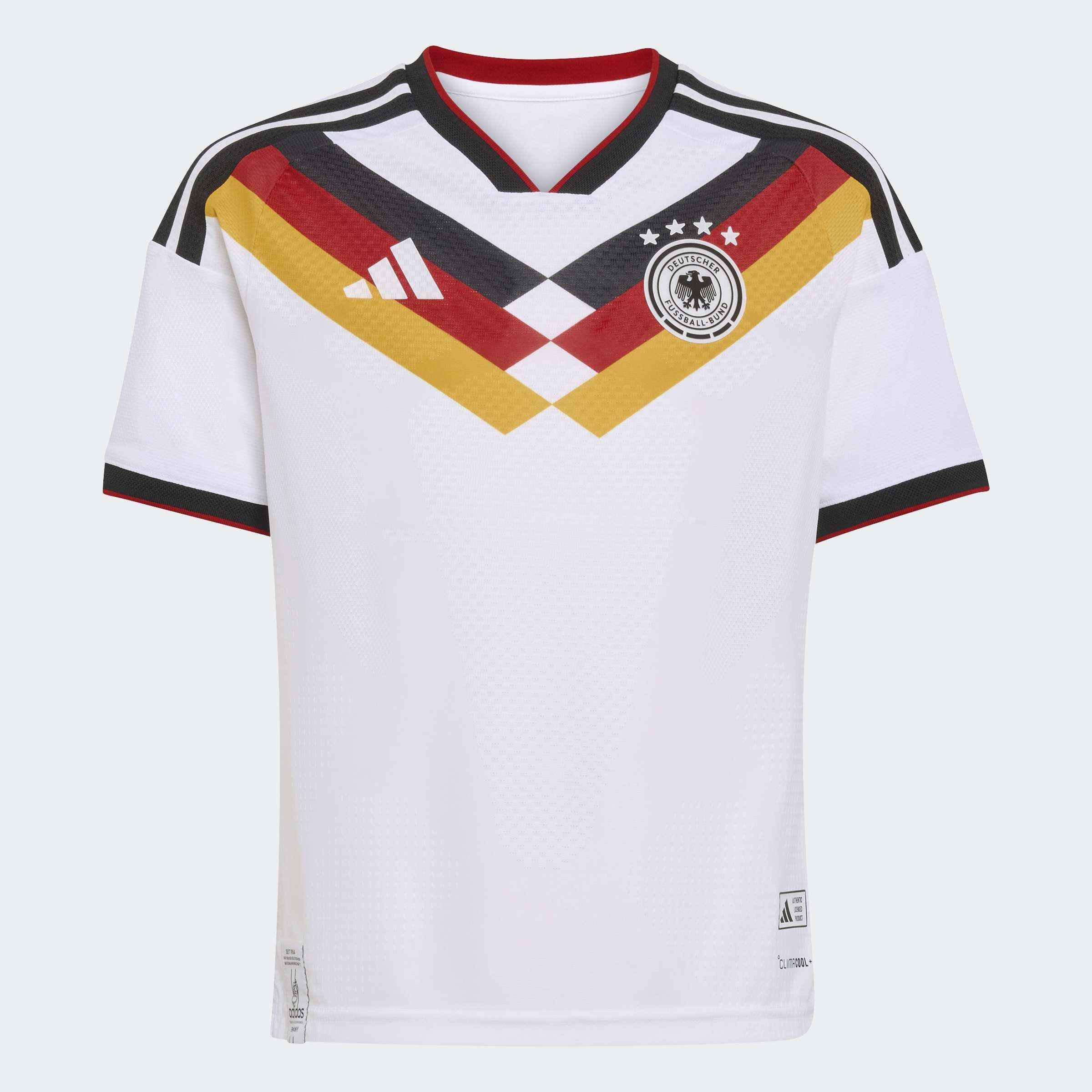 Kids Unisex Germany 26 Home Kids Jersey, White