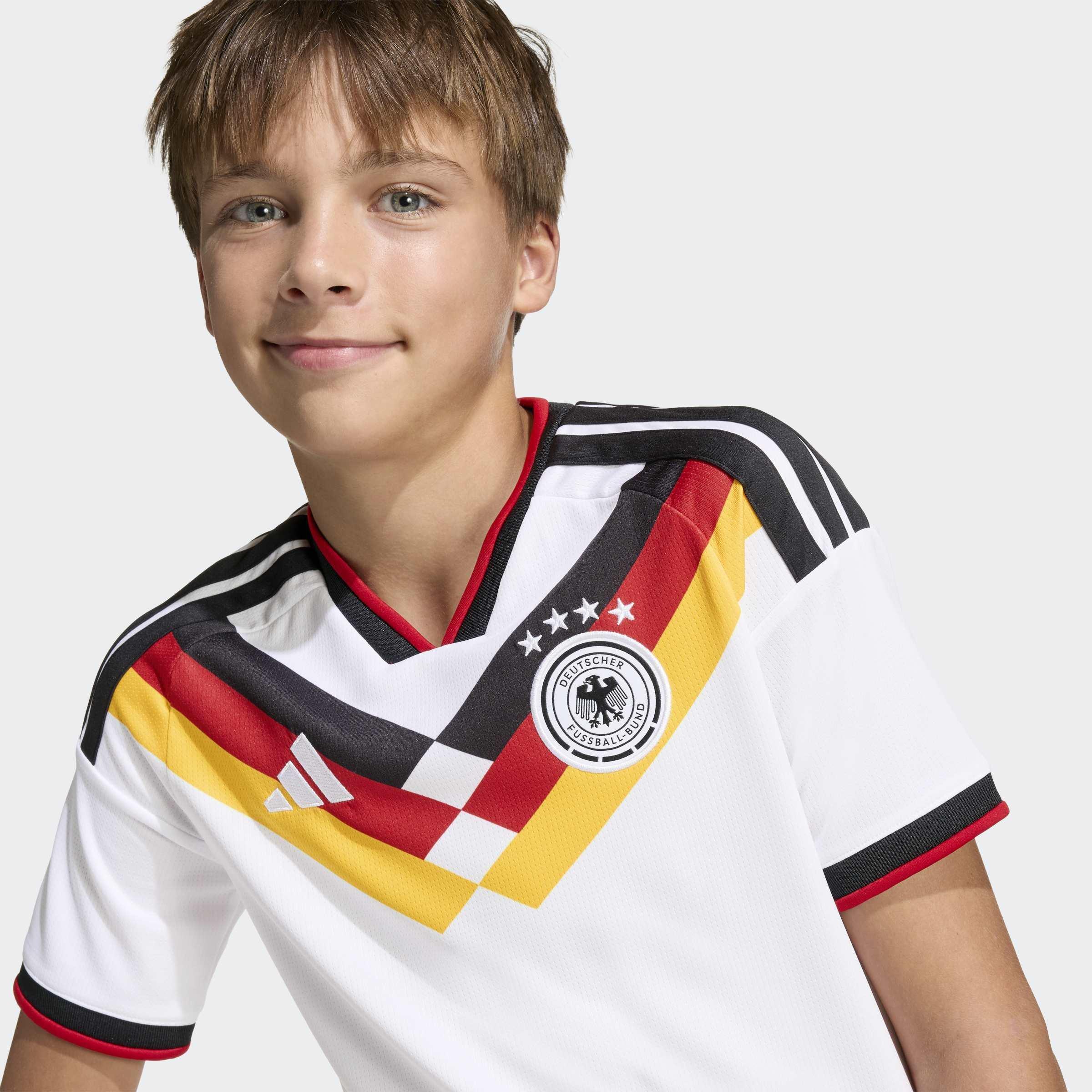 Kids Unisex Germany 26 Home Kids Jersey, White, A701_ONE, large image number 4