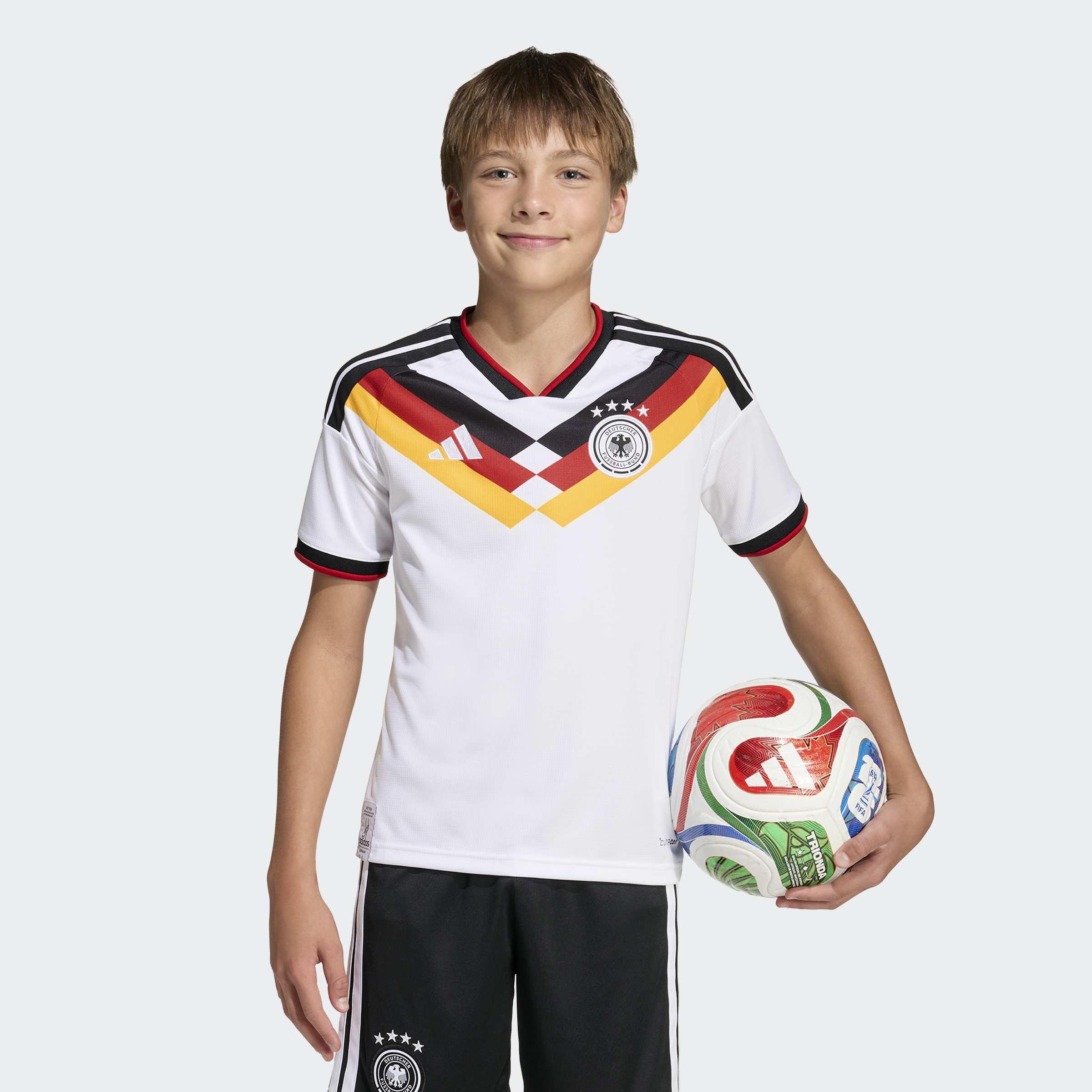 Kids Unisex Germany 26 Home Kids Jersey, White, A701_ONE, large image number 8