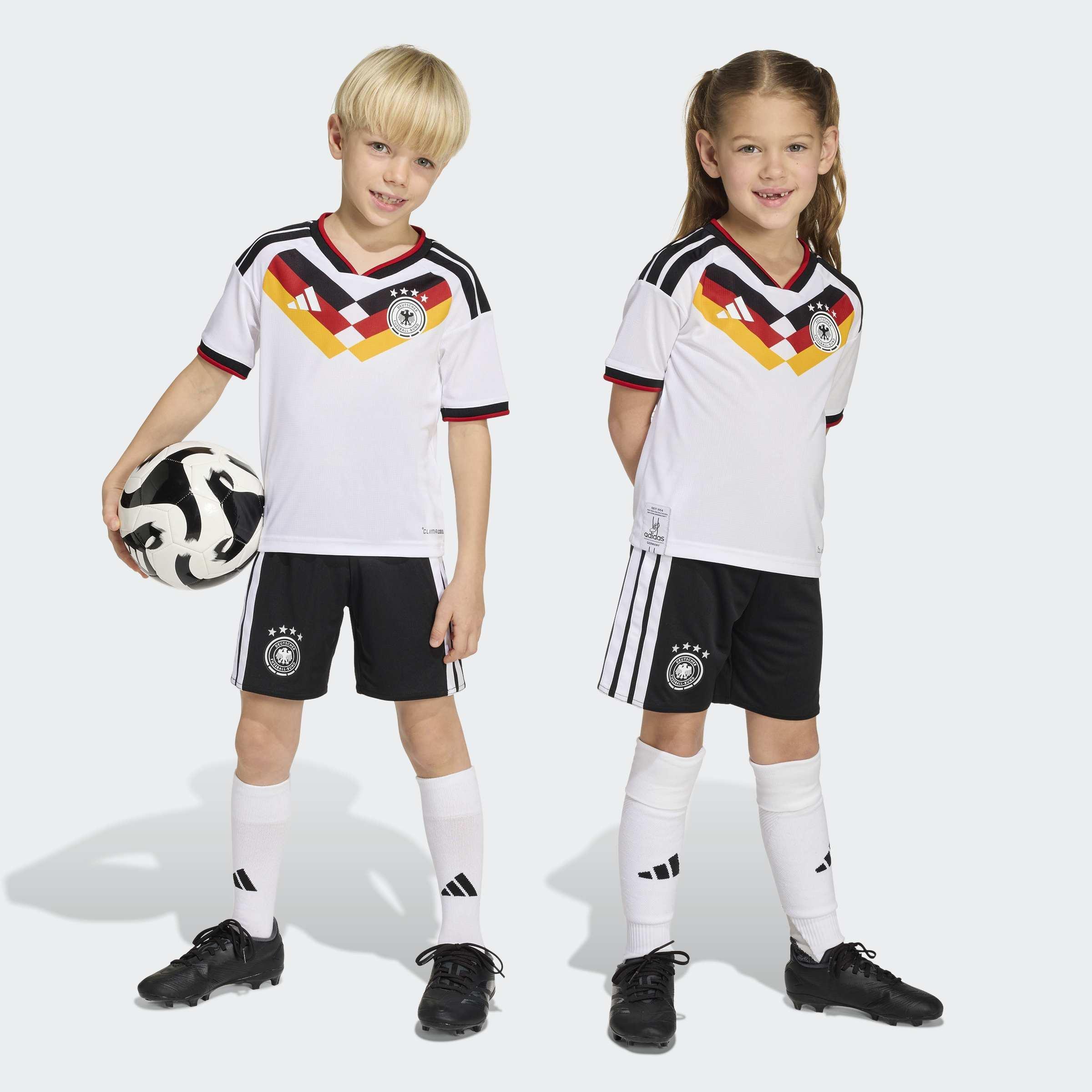 Kids Unisex Germany 26 Home Kids Set, White, A701_ONE, medium