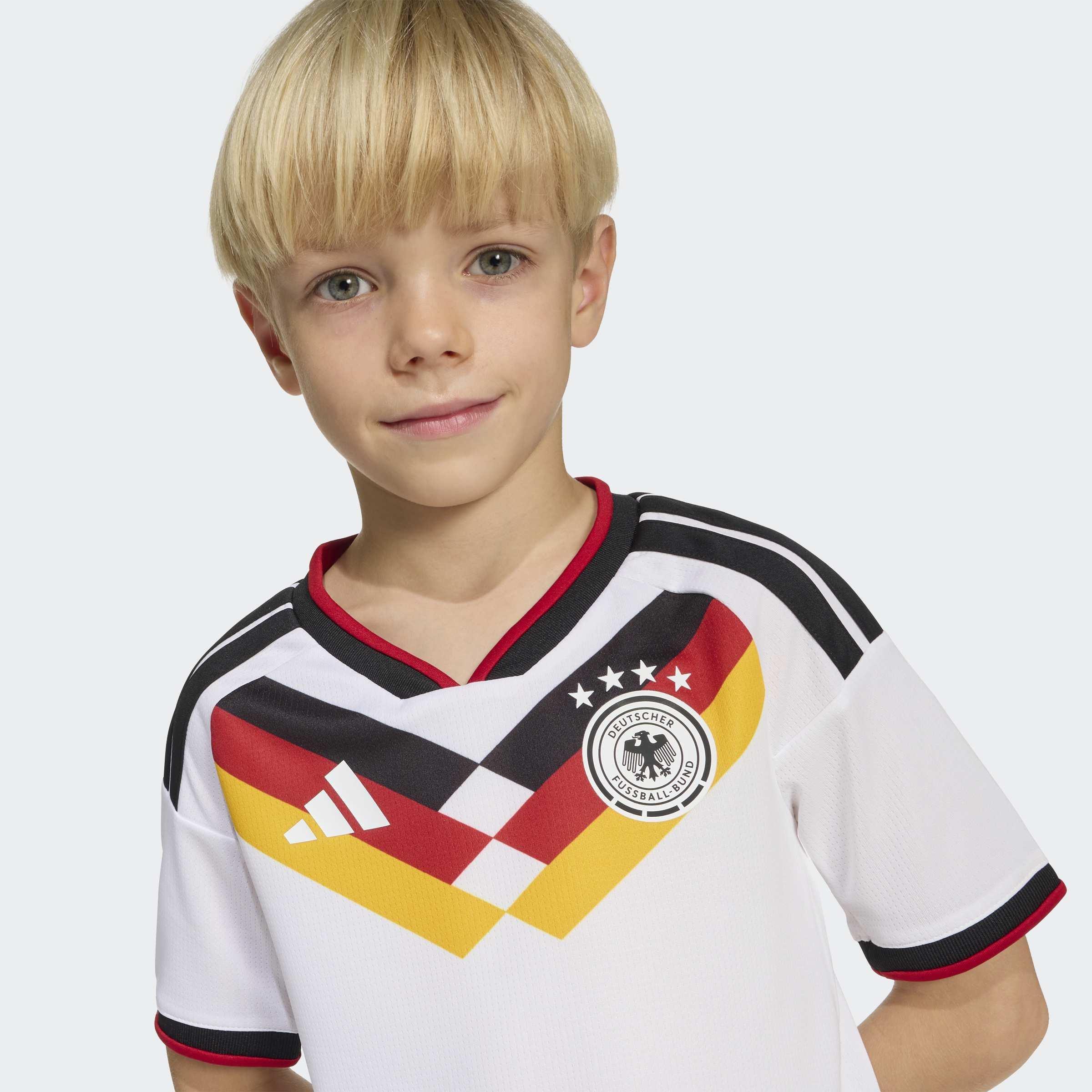 Kids Unisex Germany 26 Home Kids Set, White, A701_ONE, large image number 6