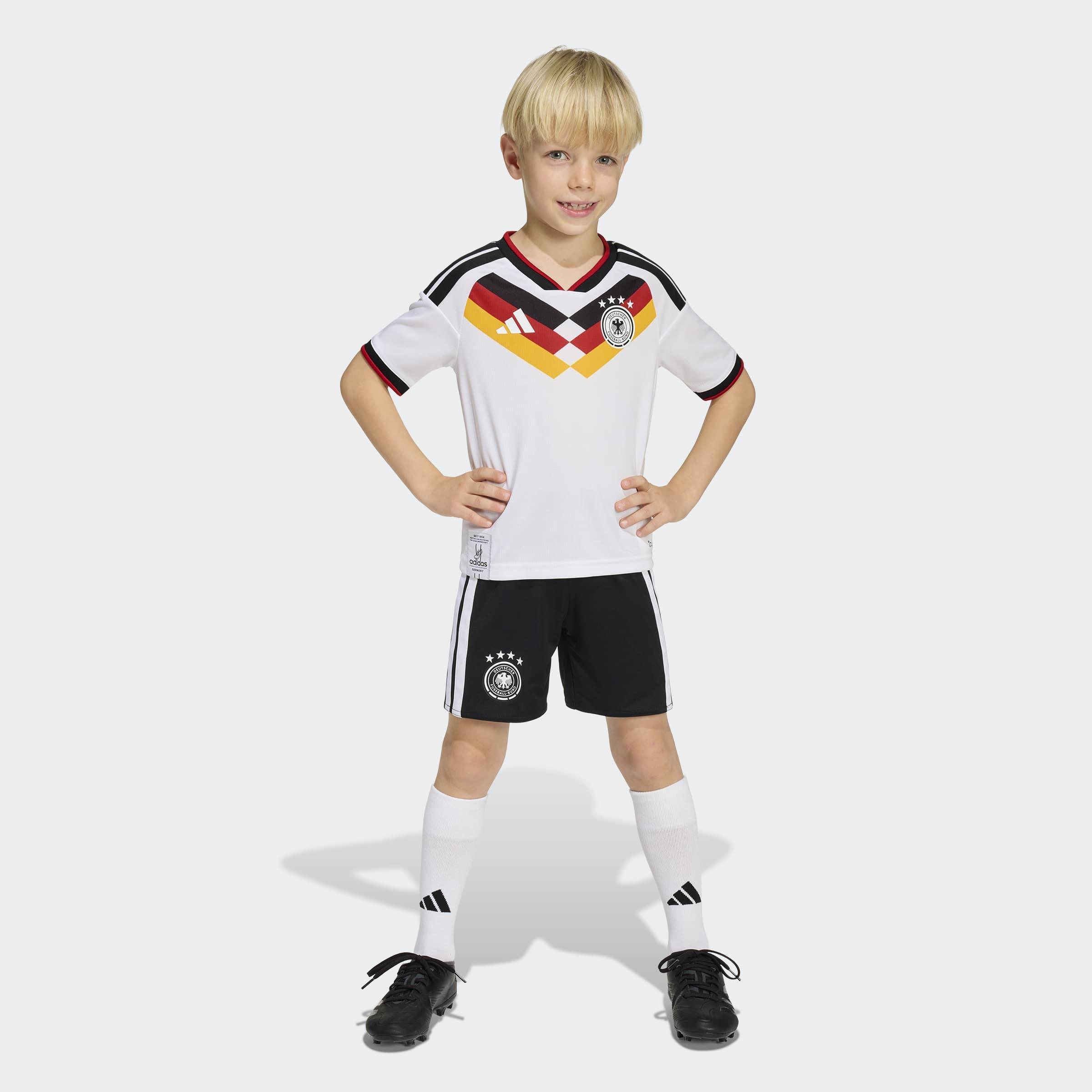 Kids Unisex Germany 26 Home Kids Set, White, A701_ONE, large image number 7