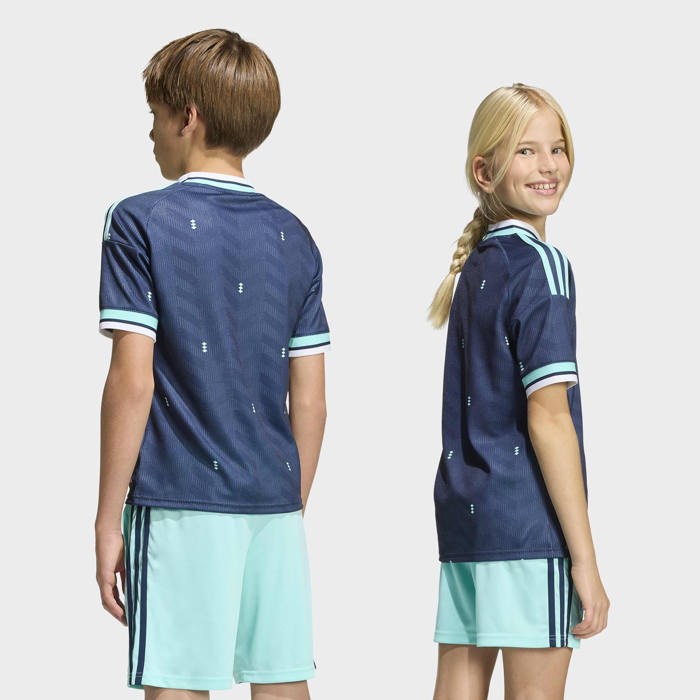 Kids Unisex Germany 26 Away Kids Jersey, Blue, A701_ONE, large image number 2