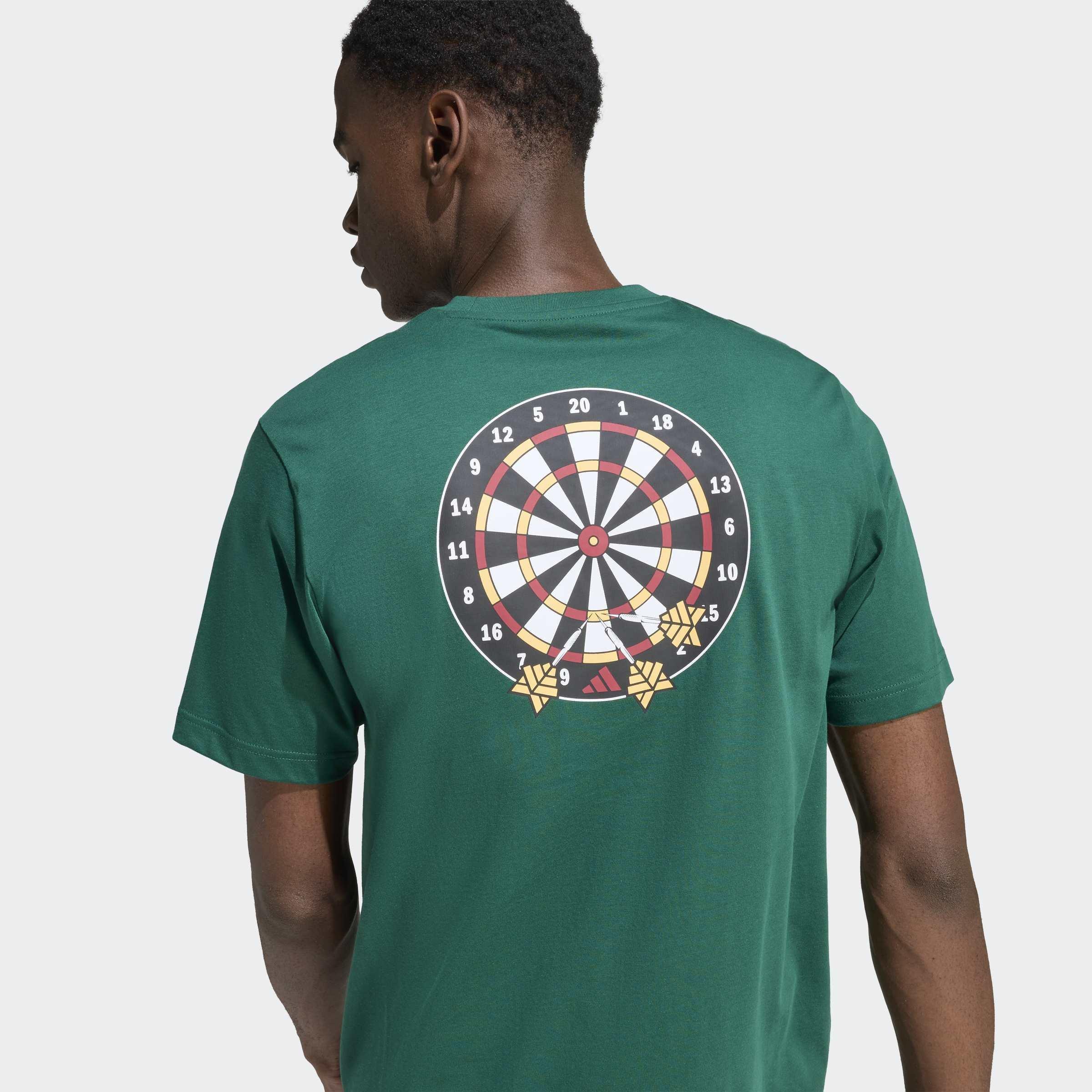 Novelty Dart Graphic T-Shirt, Green, A701_ONE, large image number 2