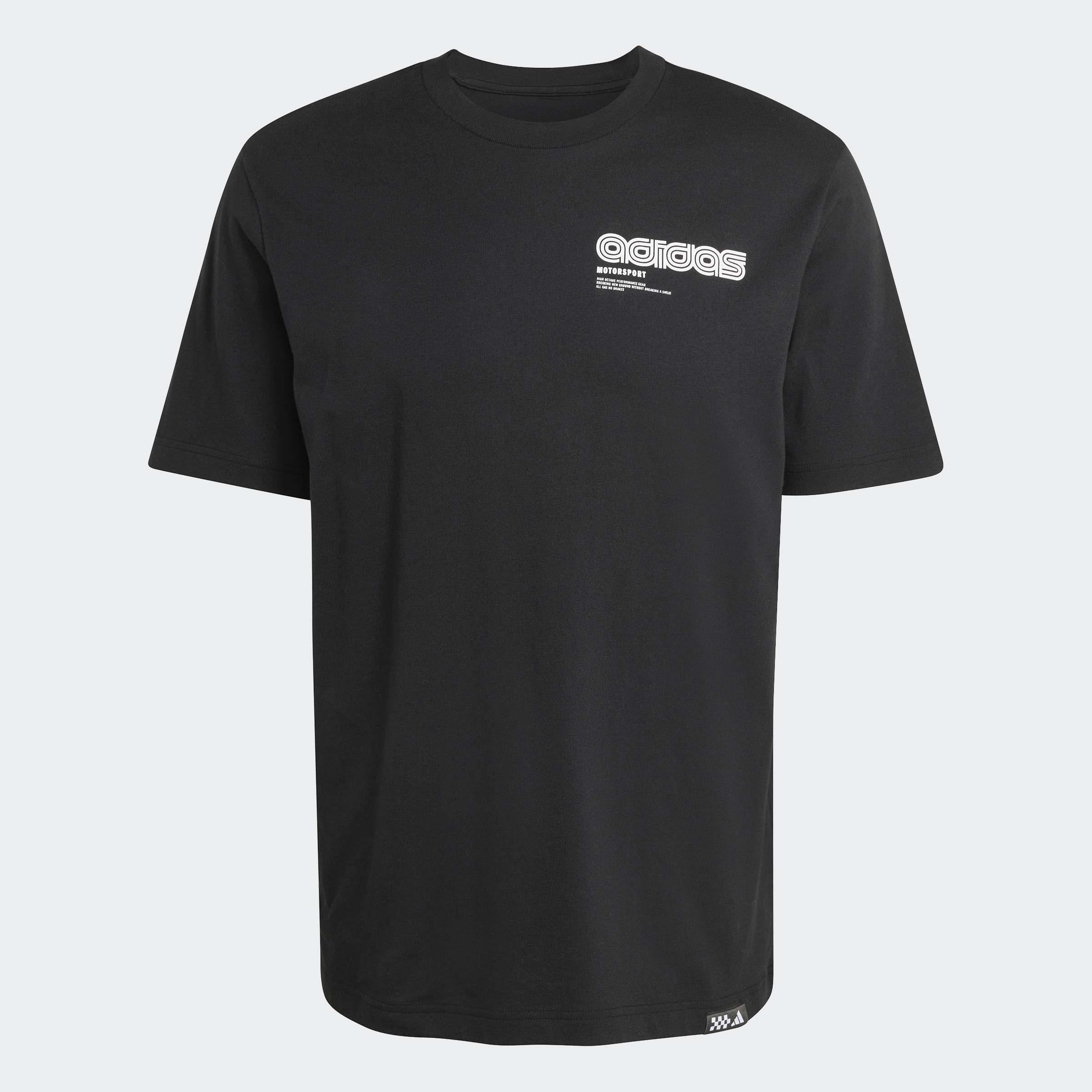 Motorsport Burnout Graphic T-Shirt, Black, A701_ONE, large image number 0