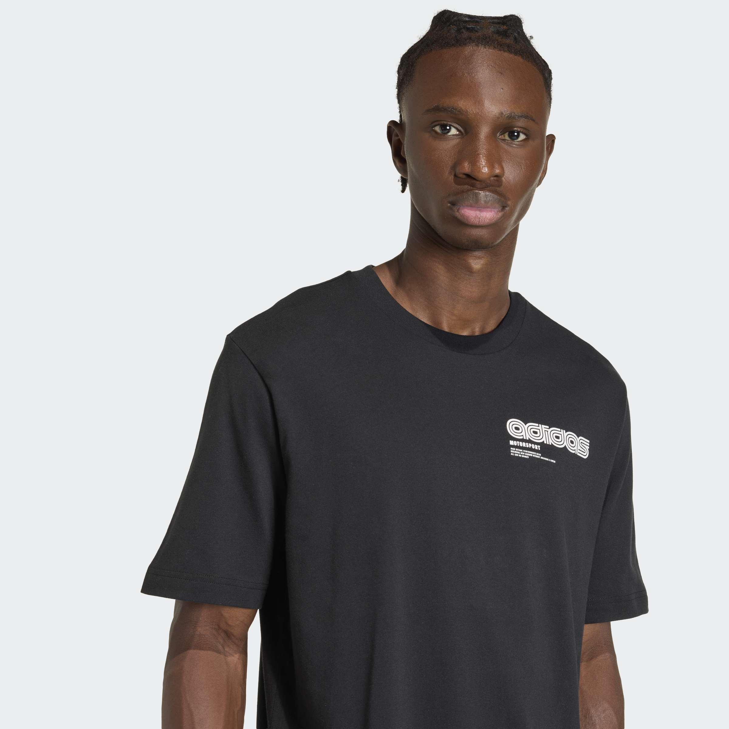 Motorsport Burnout Graphic T-Shirt, Black, A701_ONE, large image number 3