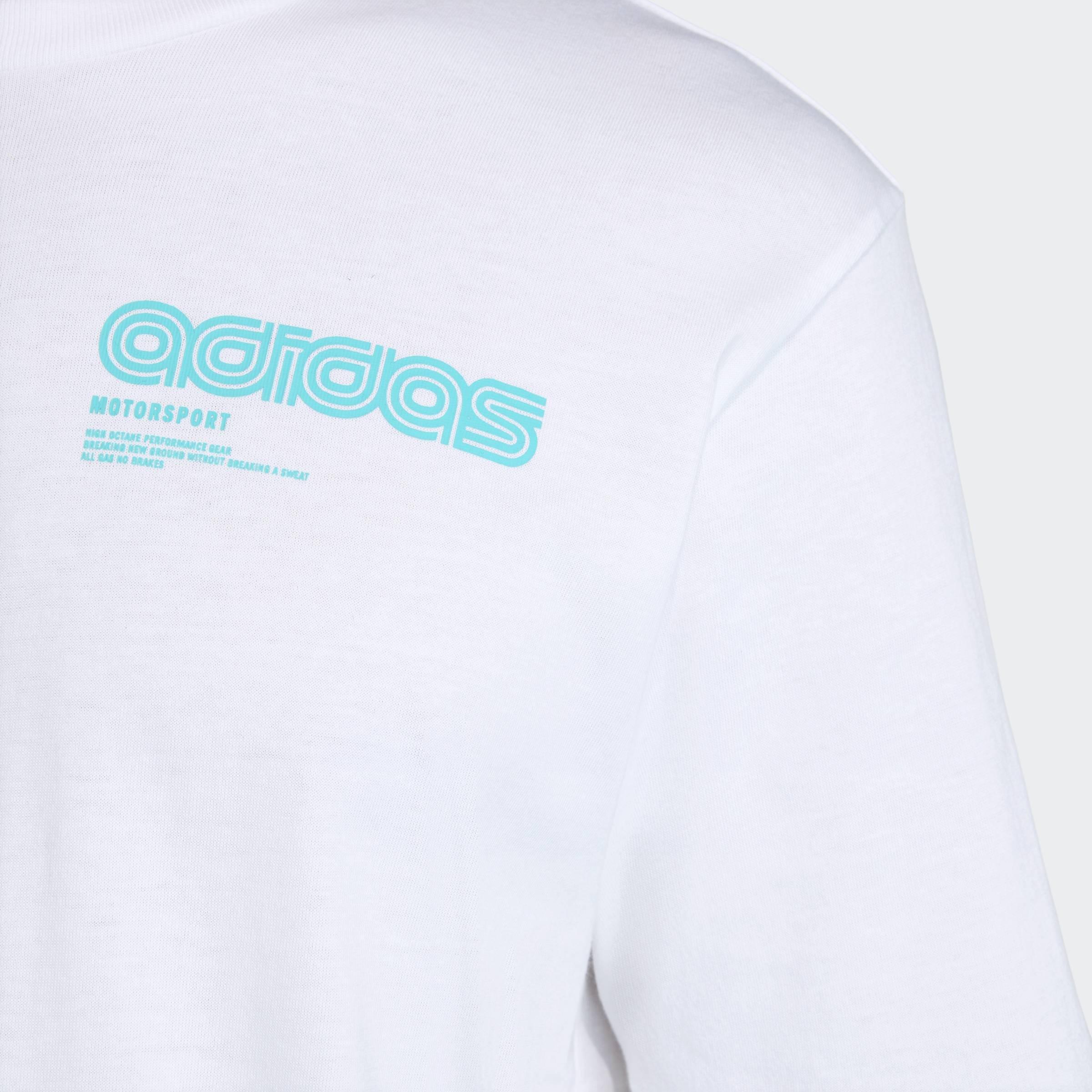 Motorsport Burnout Graphic T-Shirt, White, A701_ONE, large image number 2