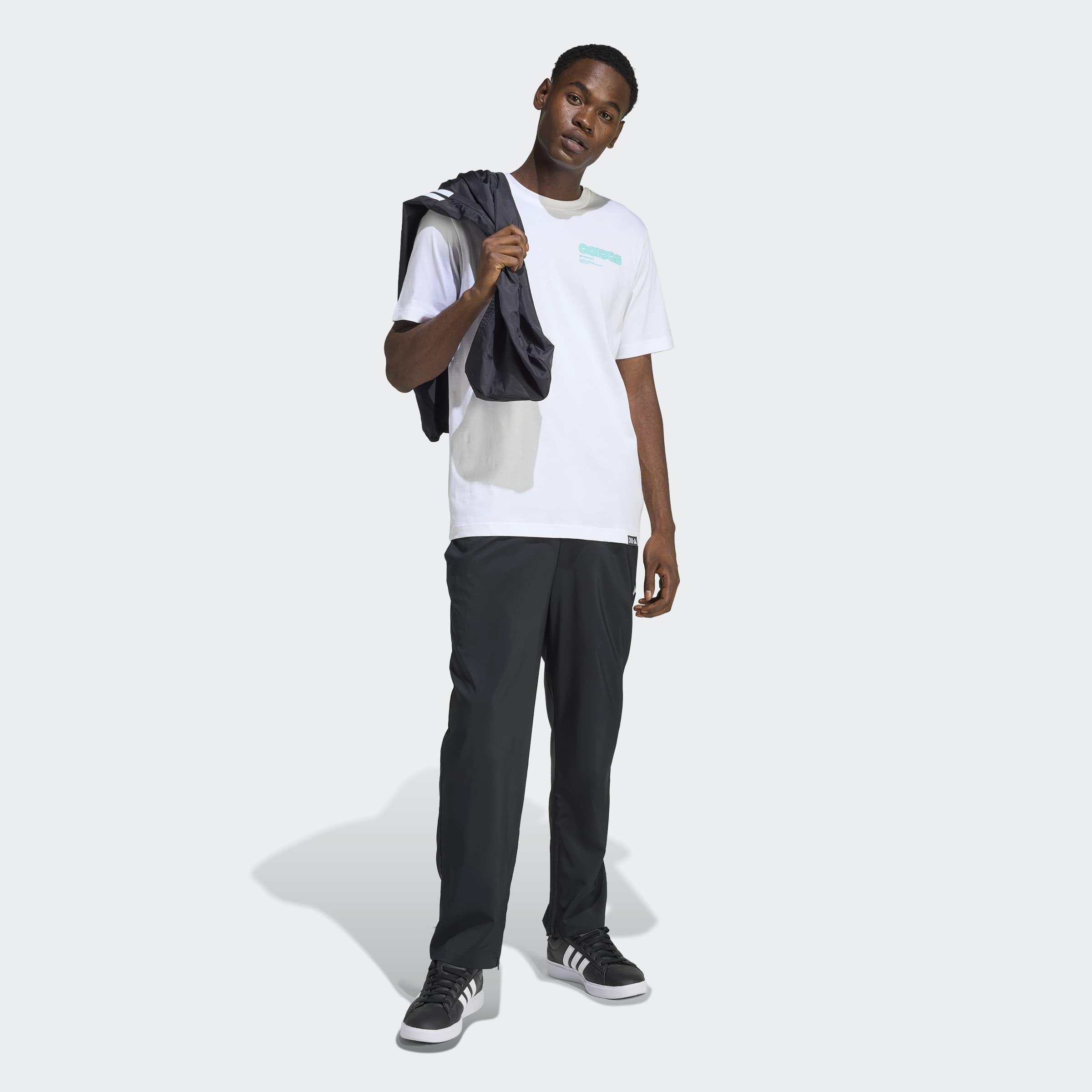 Motorsport Burnout Graphic T-Shirt, White, A701_ONE, large image number 5