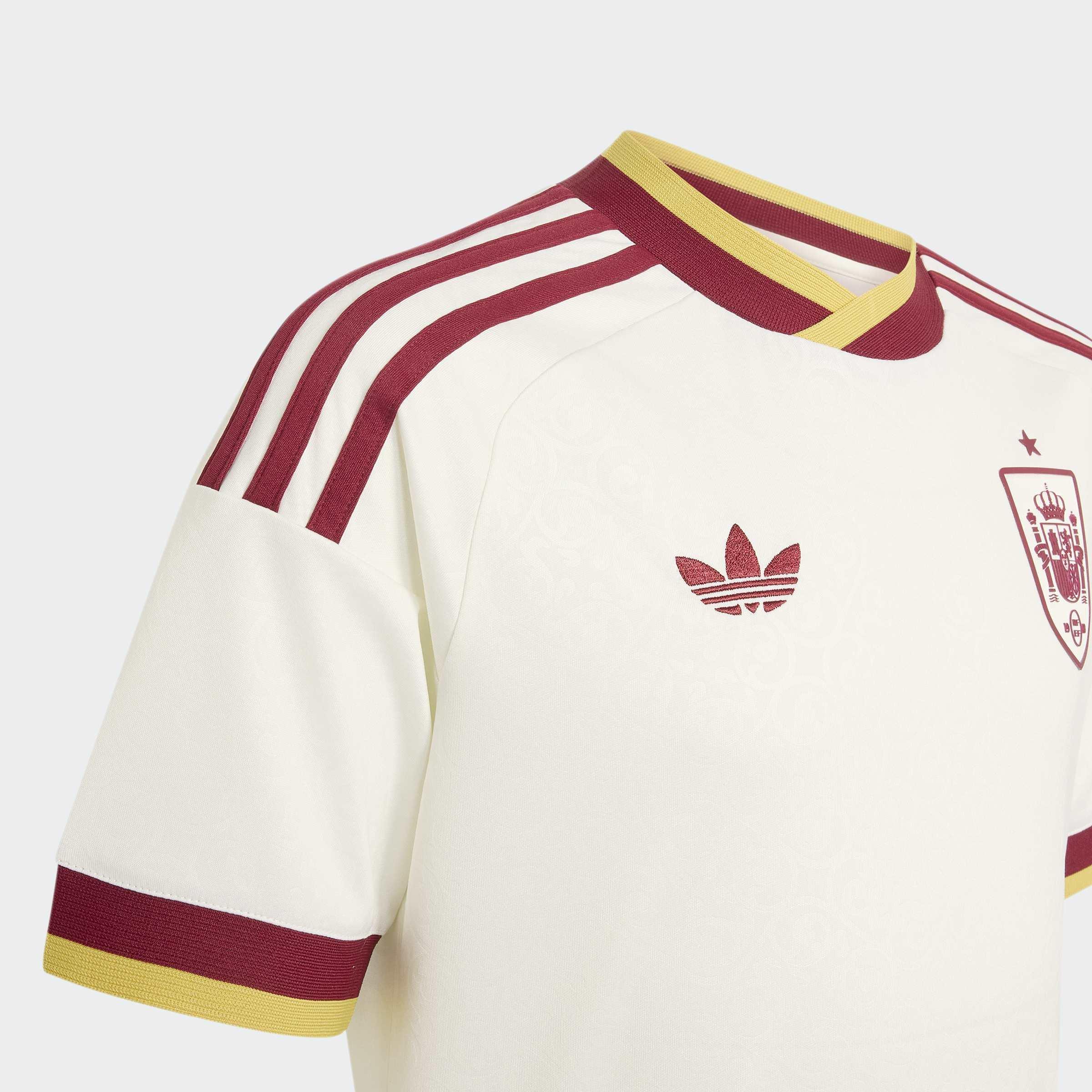Kids Unisex Spain 26 Away Kids Jersey, White, A701_ONE, large image number 4
