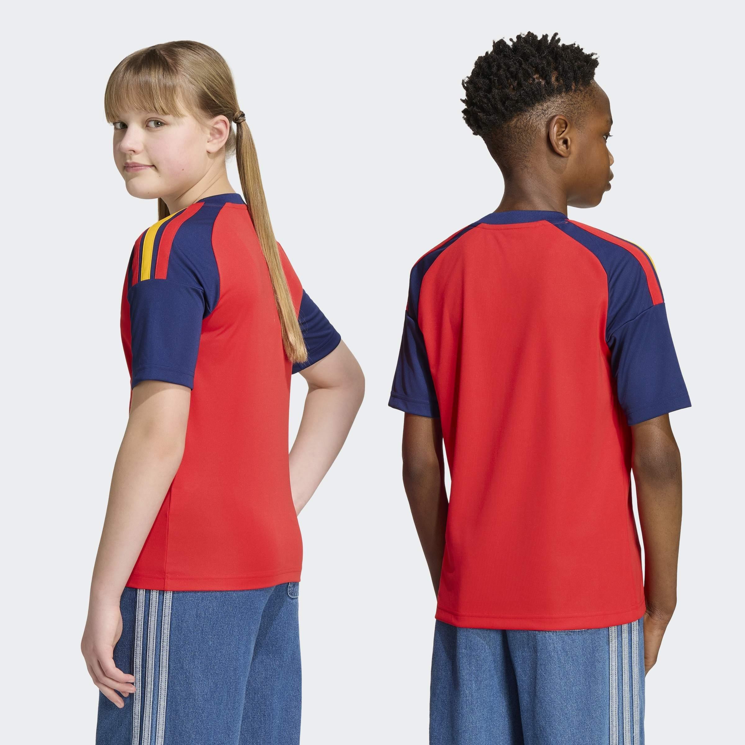 Kids Unisex Spain 26 Home Kids Fan Jersey, Red
