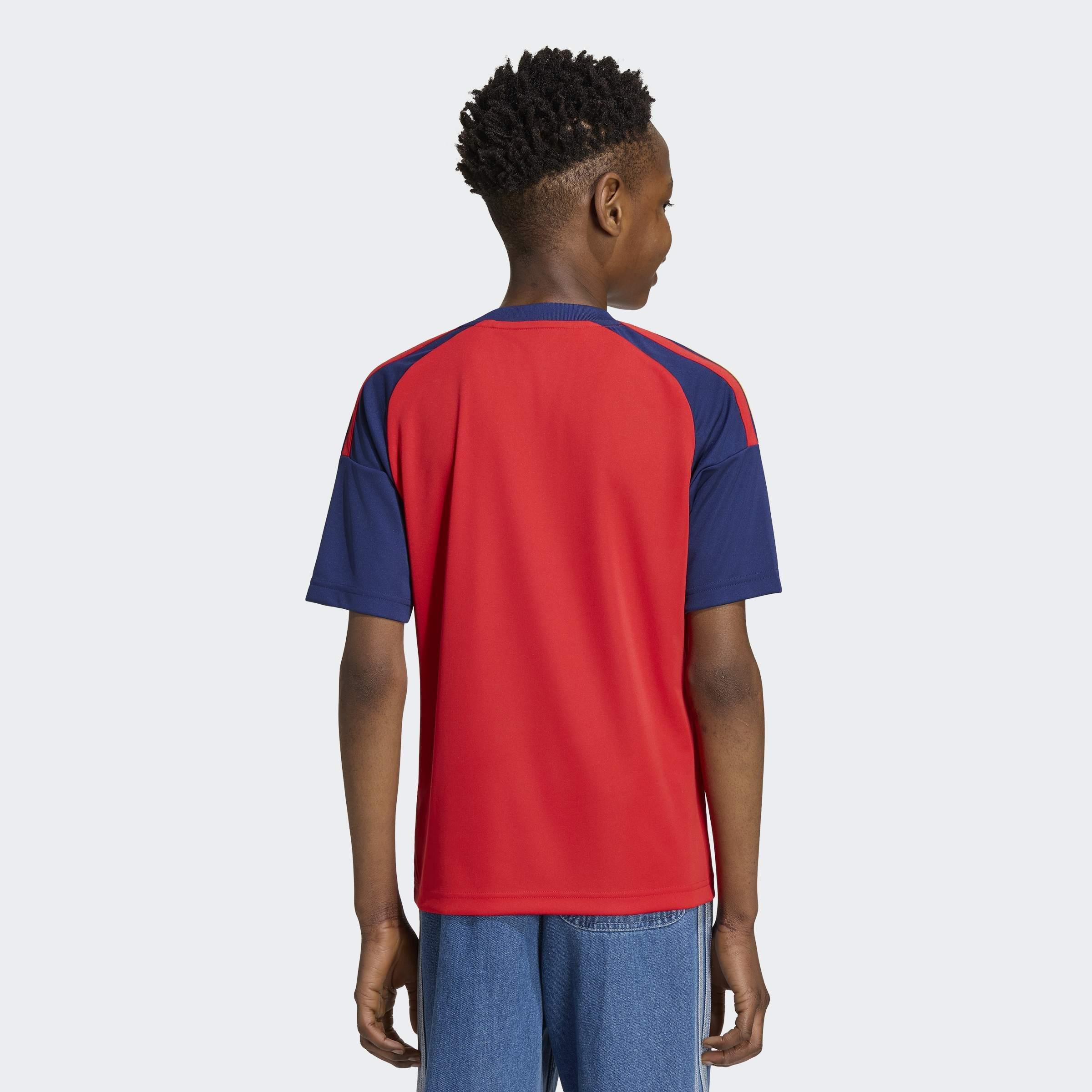 Kids Unisex Spain 26 Home Kids Fan Jersey, Red, A701_ONE, large image number 3