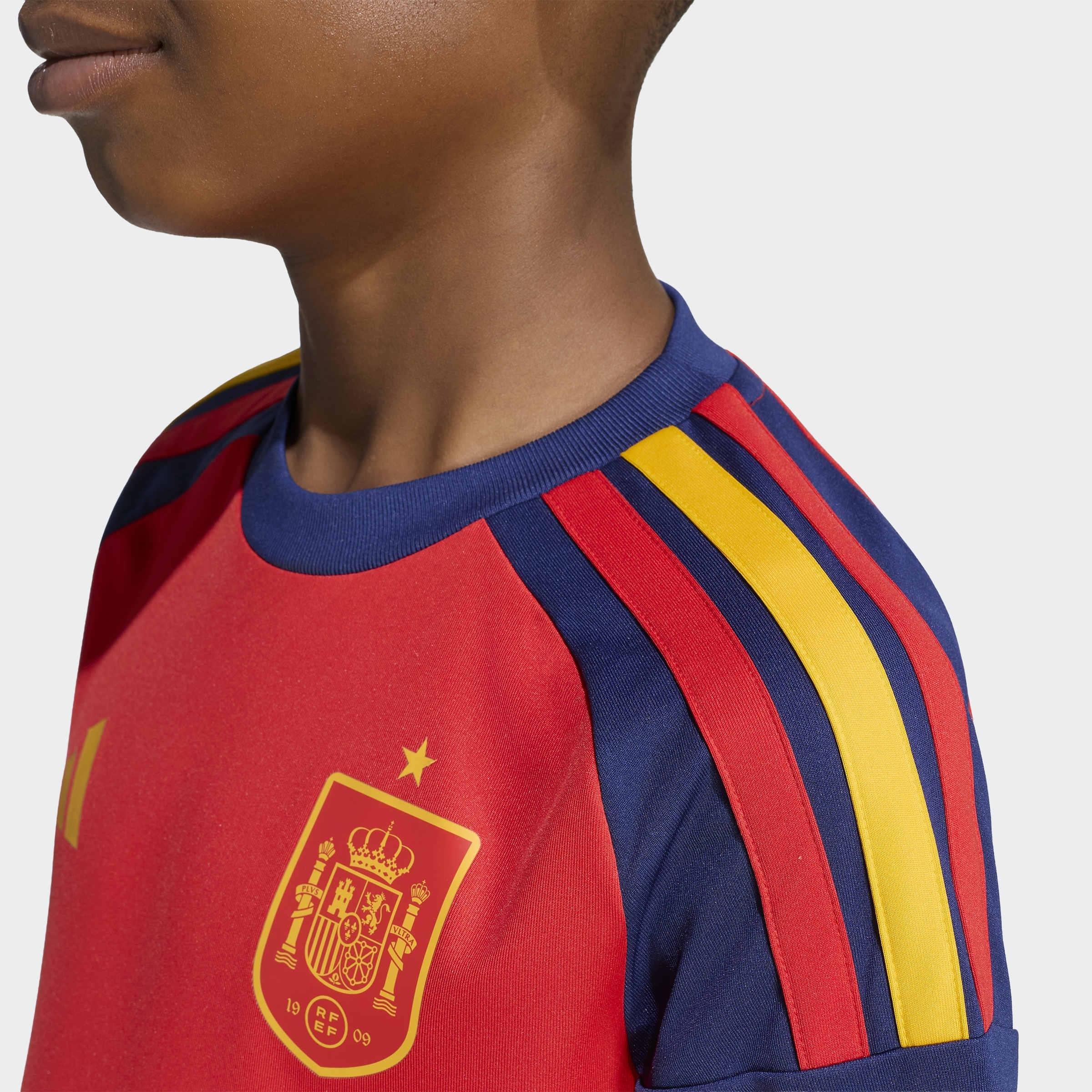 Kids Unisex Spain 26 Home Kids Fan Jersey, Red, A701_ONE, large image number 4