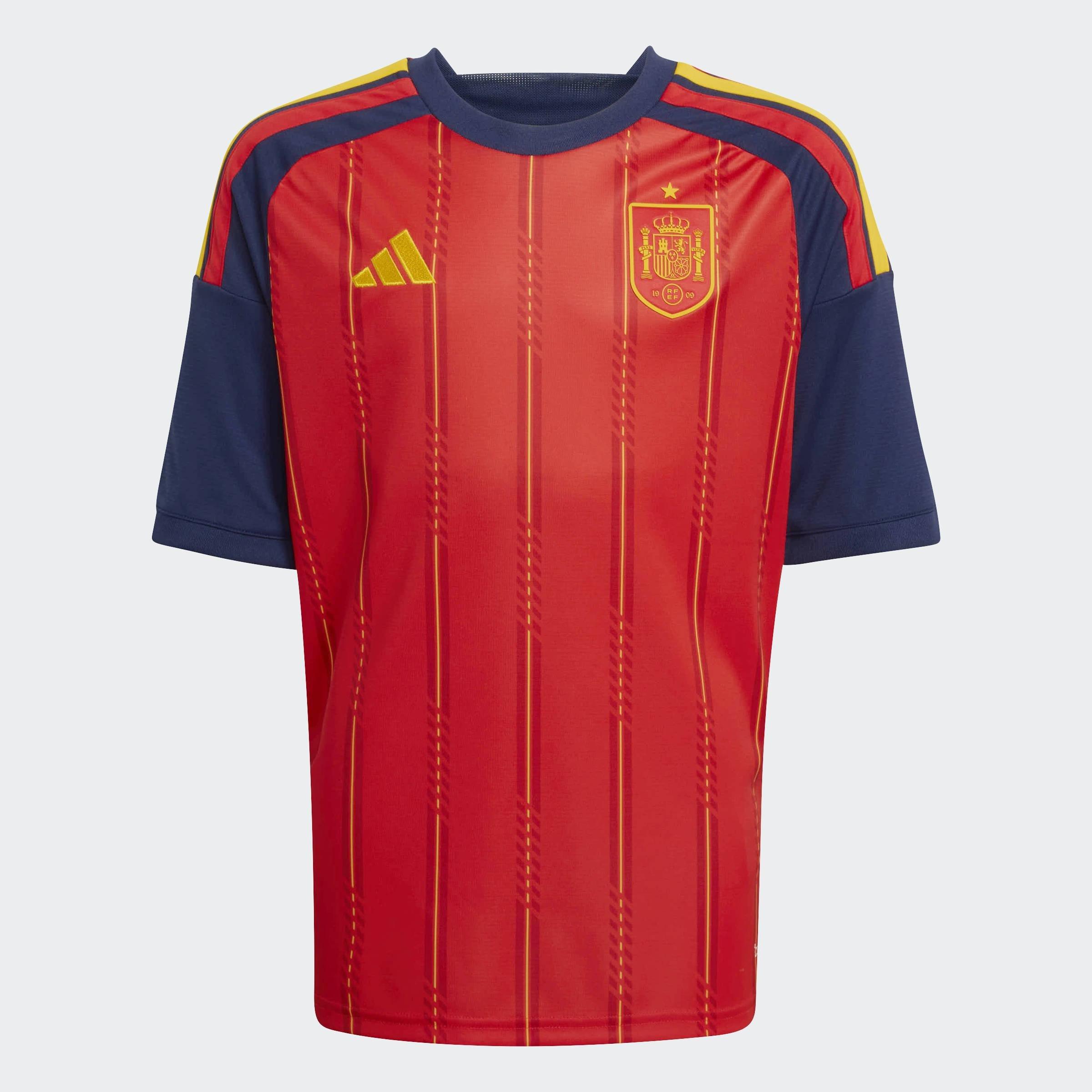 Kids Unisex Spain 26 Home Jersey , Red, A701_ONE, large image number 0