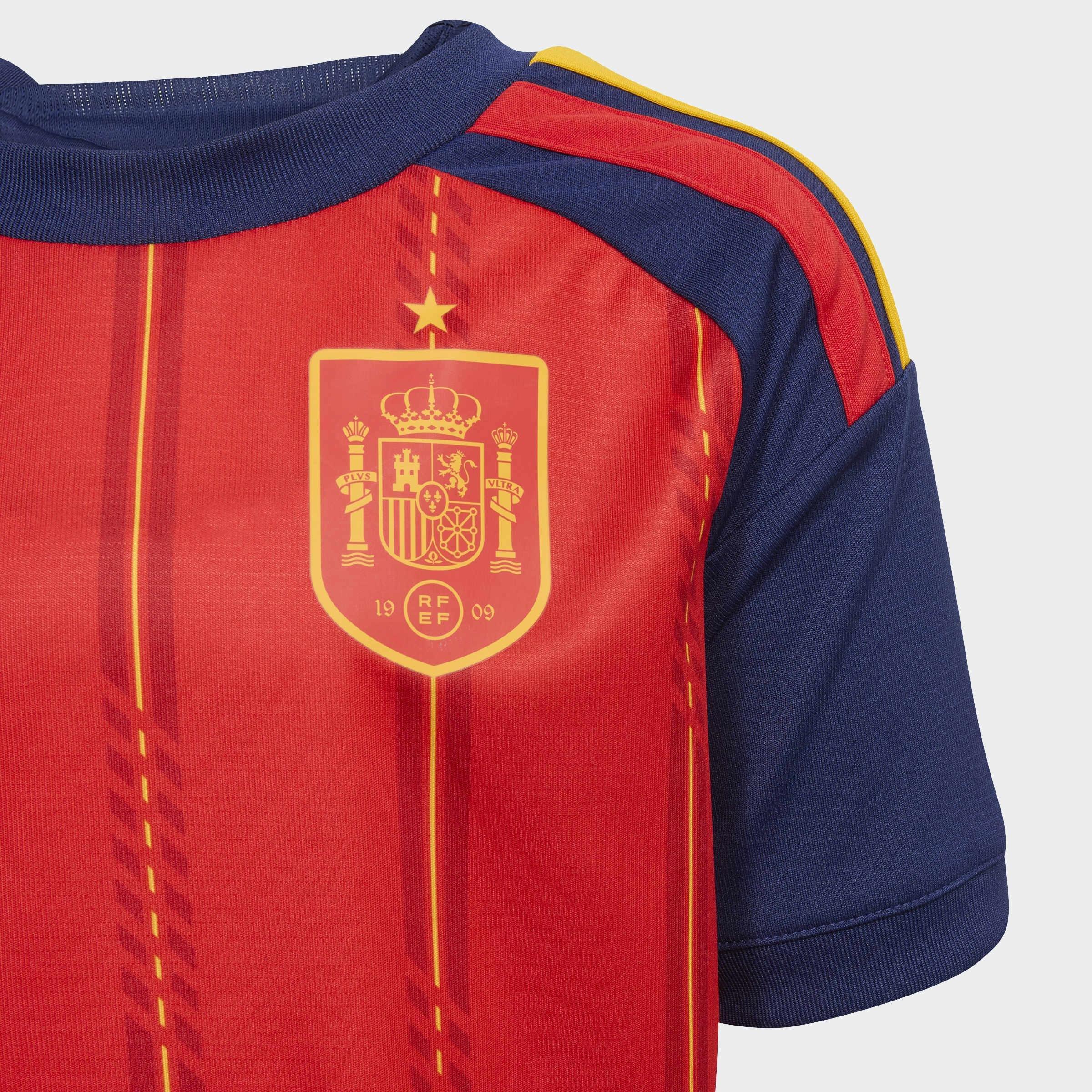 Kids Unisex Spain 26 Home Kids Set, Red, A701_ONE, large image number 3