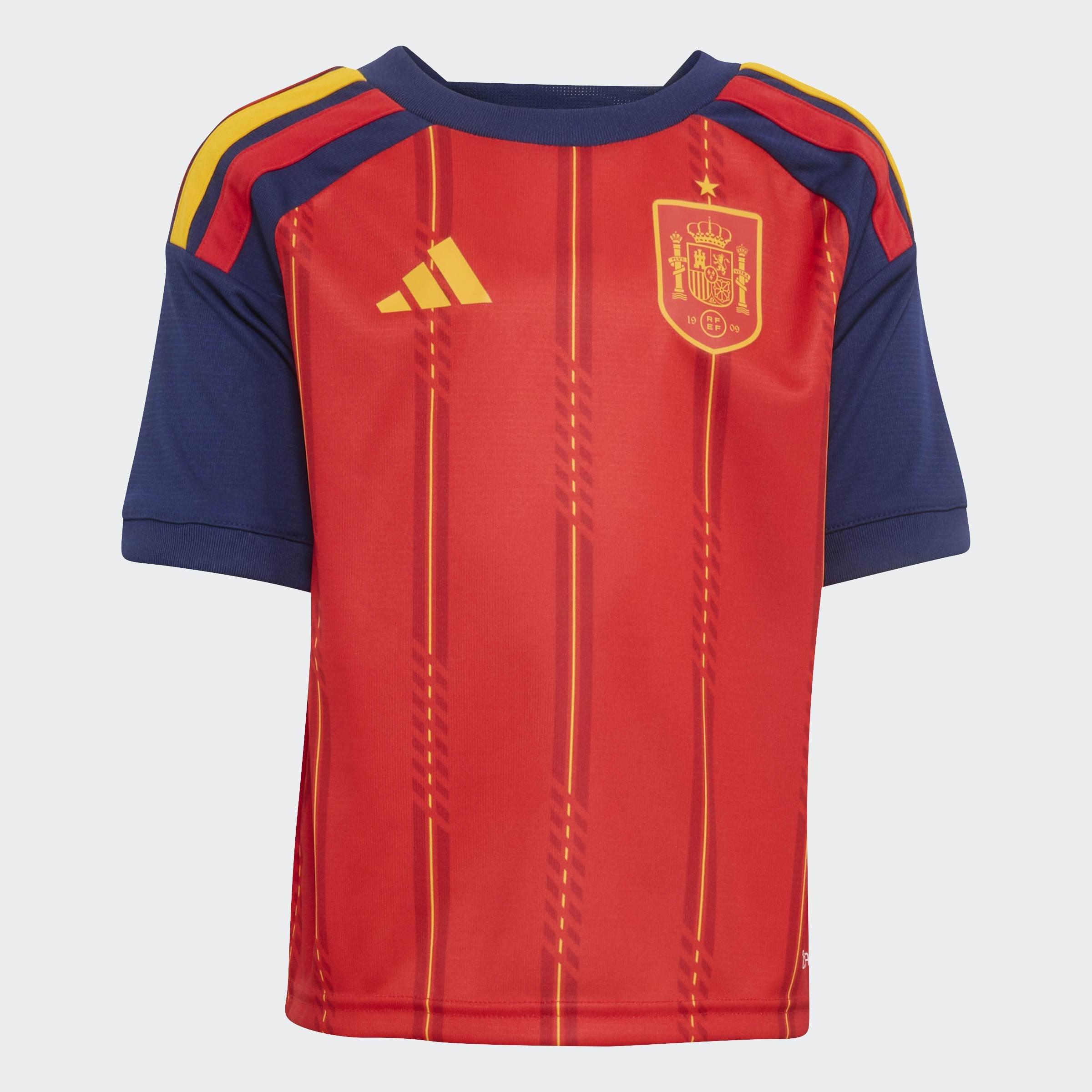Kids Unisex Spain 26 Home Kids Set, Red, A701_ONE, large image number 7