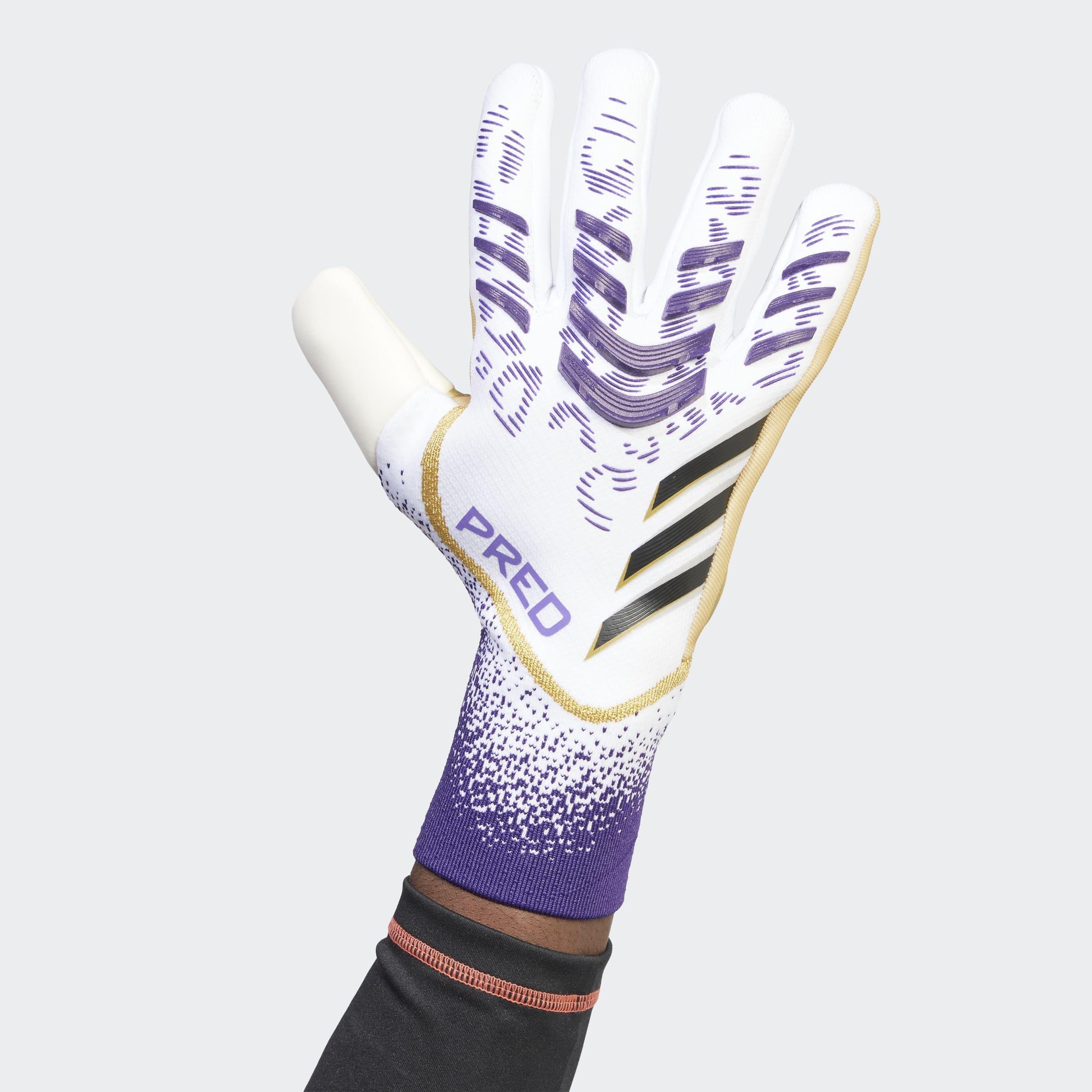 Unisex Predator Pro Goalkeeper Gloves, White, , large image number 5