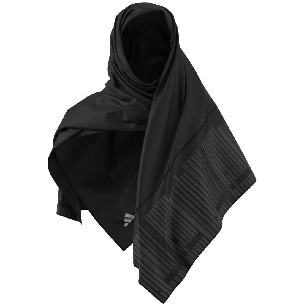 Emerging Harmony Head Scarf, Black, A701_ONE, large image number 6