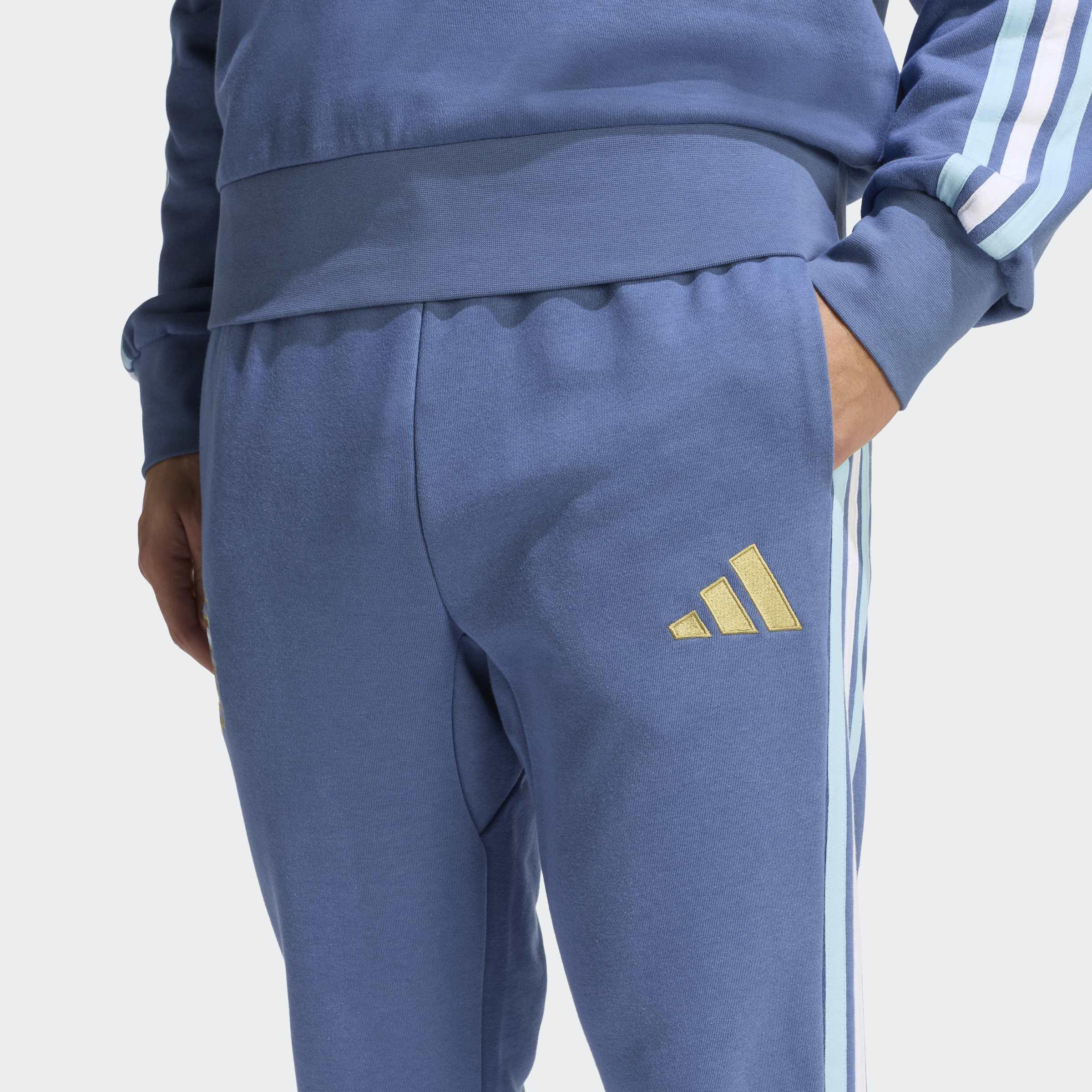 Argentina DNA Tracksuit Bottoms, Blue, A701_ONE, large image number 3