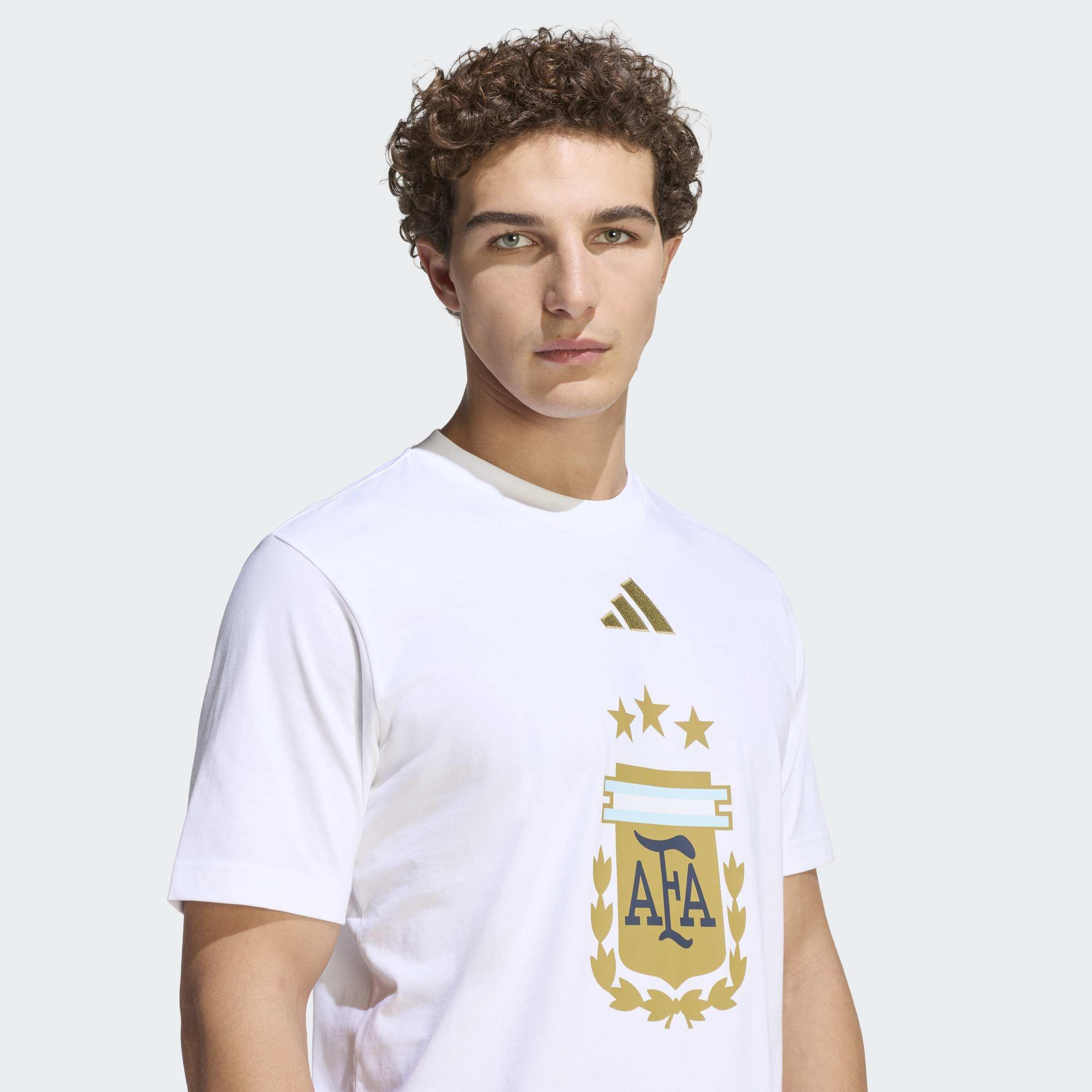 Argentina DNA Graphic T-Shirt, White, A701_ONE, large image number 2