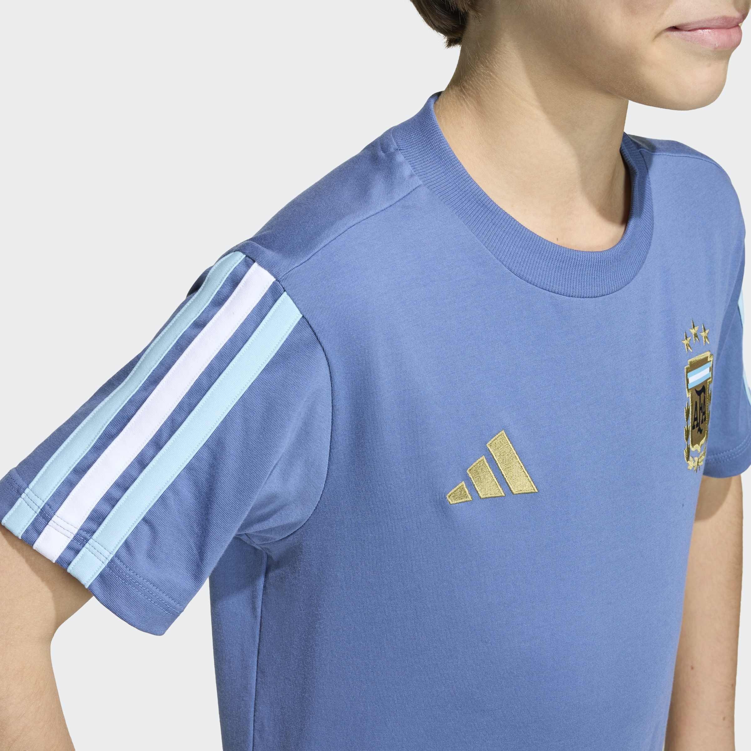 Kids Unisex Argentina DNA T-Shirt, Blue, A701_ONE, large image number 3