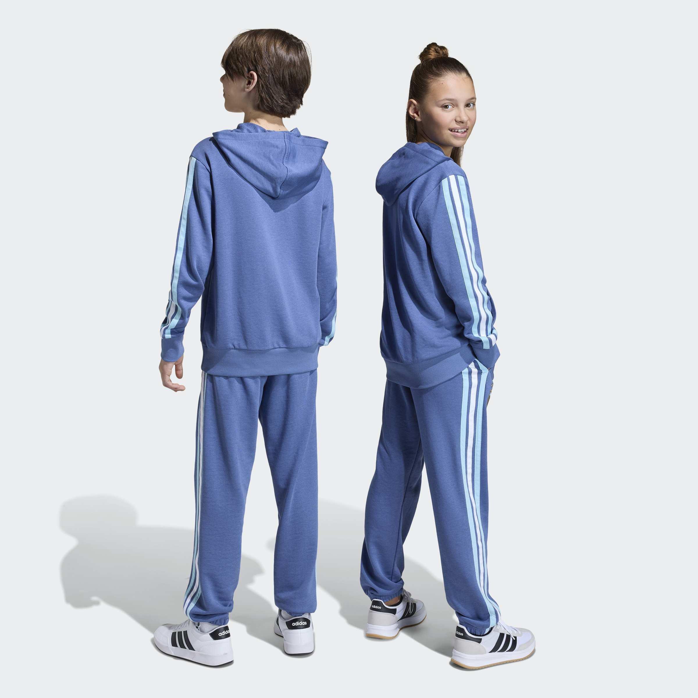 Kids Unisex Argentina DNA Tracksuit Bottoms, Blue, A701_ONE, large image number 1