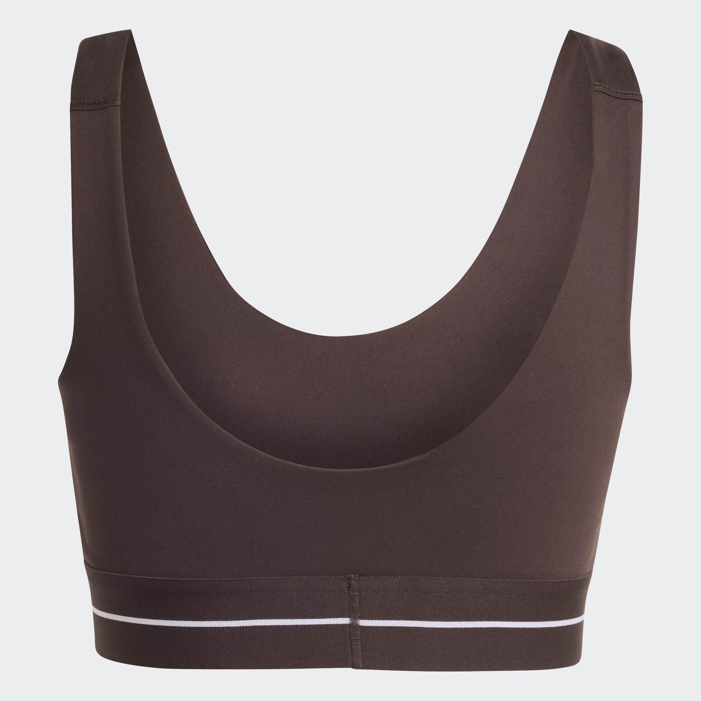 Hyperglam Light Support Bra, Brown, A701_ONE, large image number 2