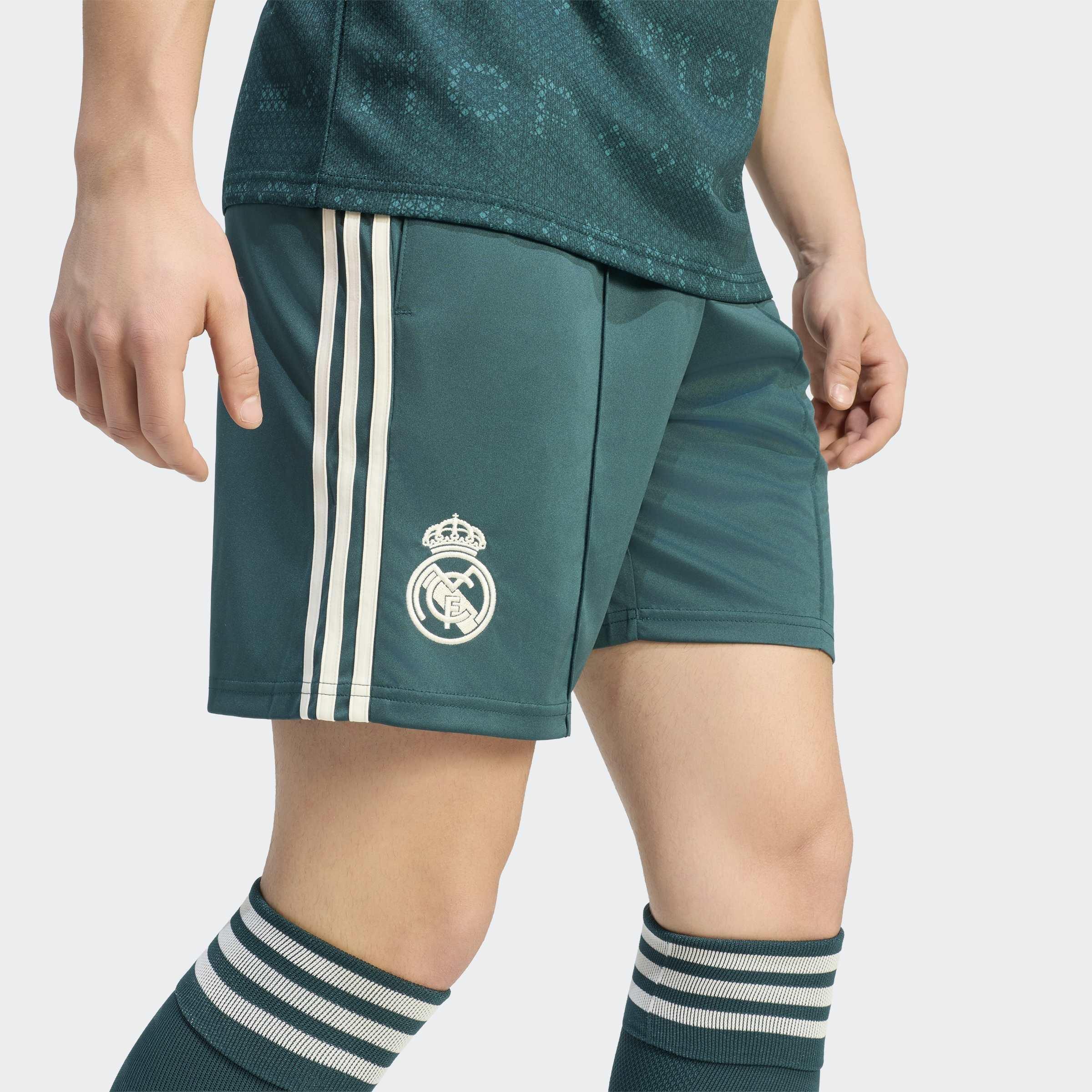 Real Madrid 26/27 Away Shorts, Green, A701_ONE, large image number 3